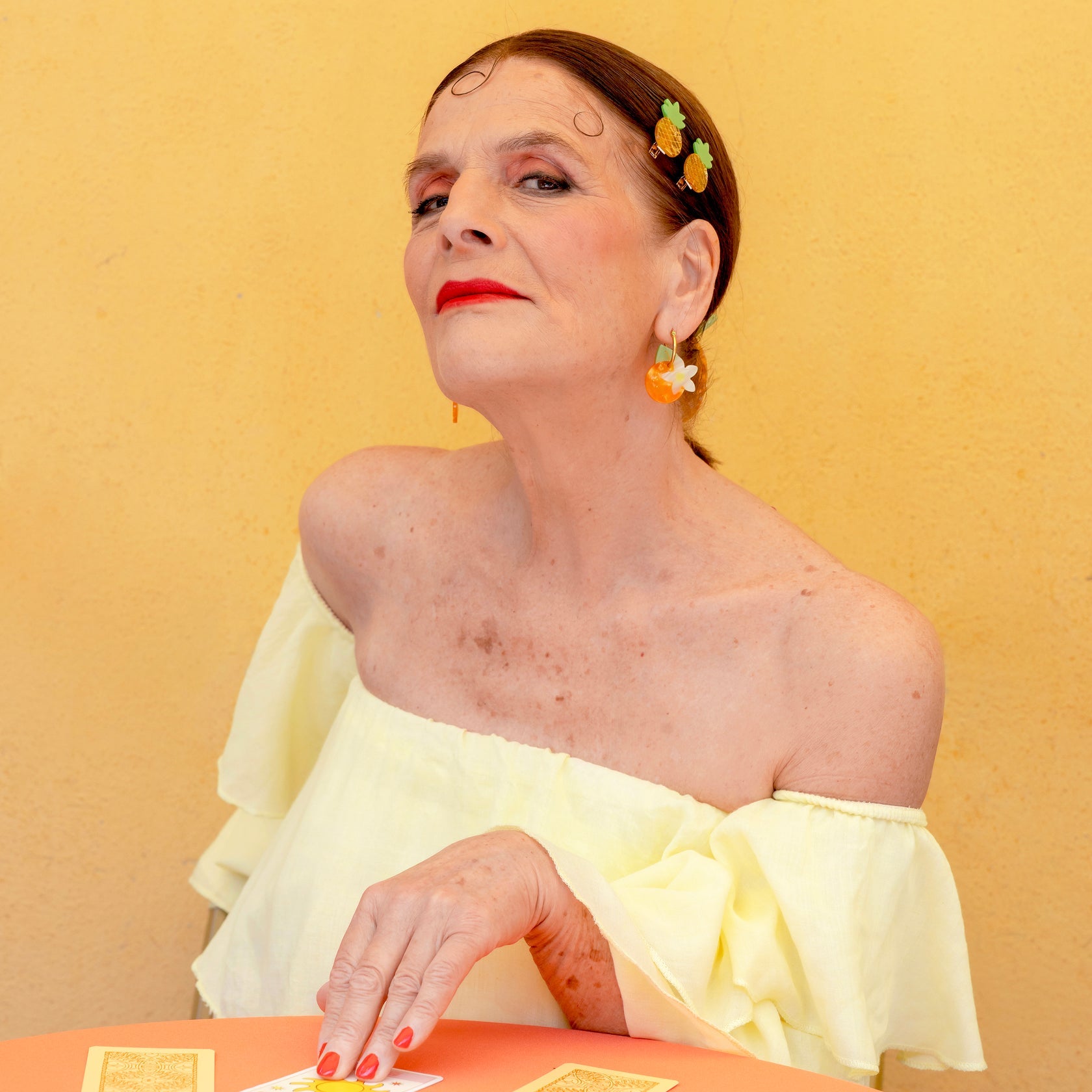 Orangeblomst Ørering