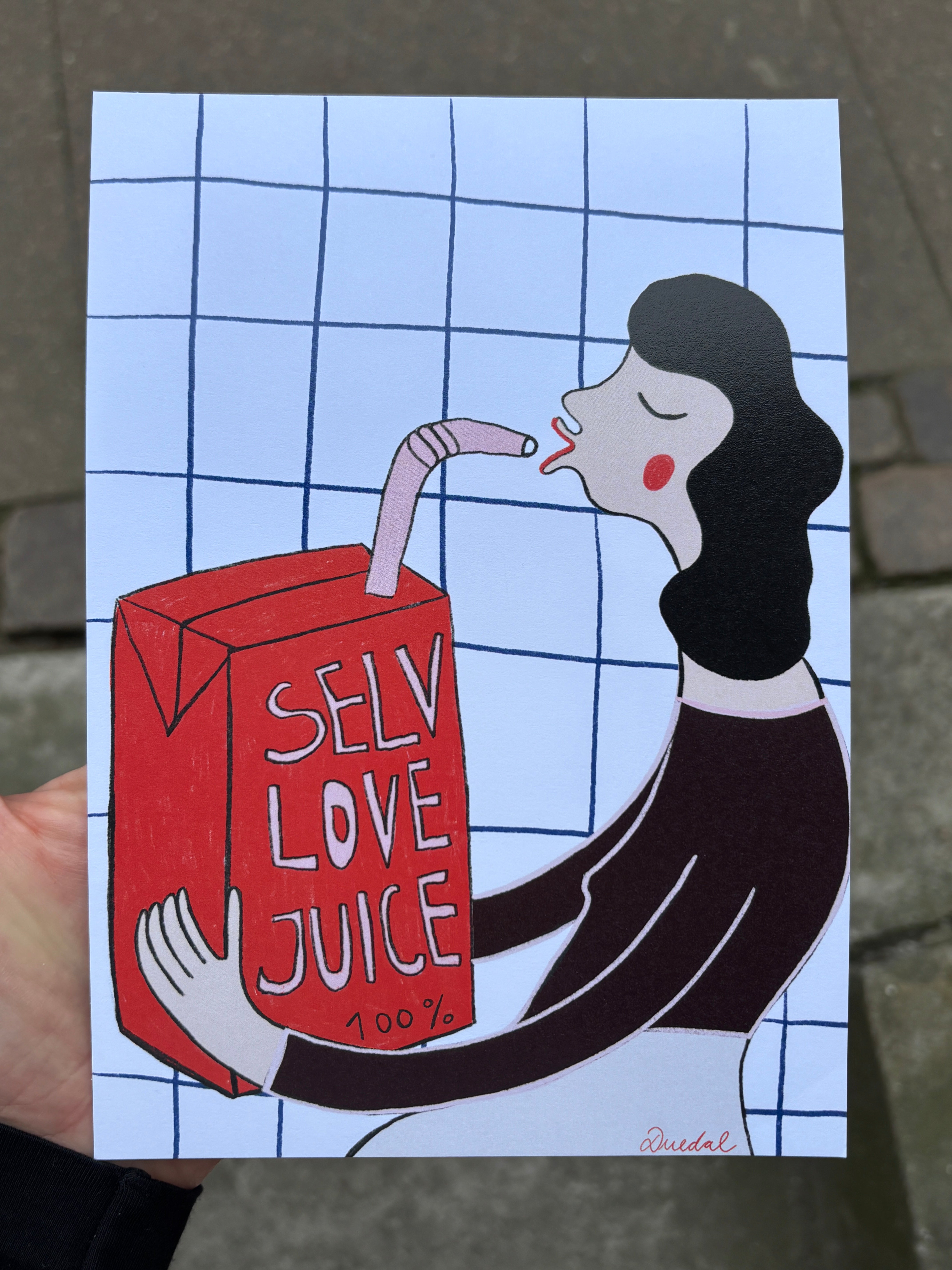 Self love juice / A5 print