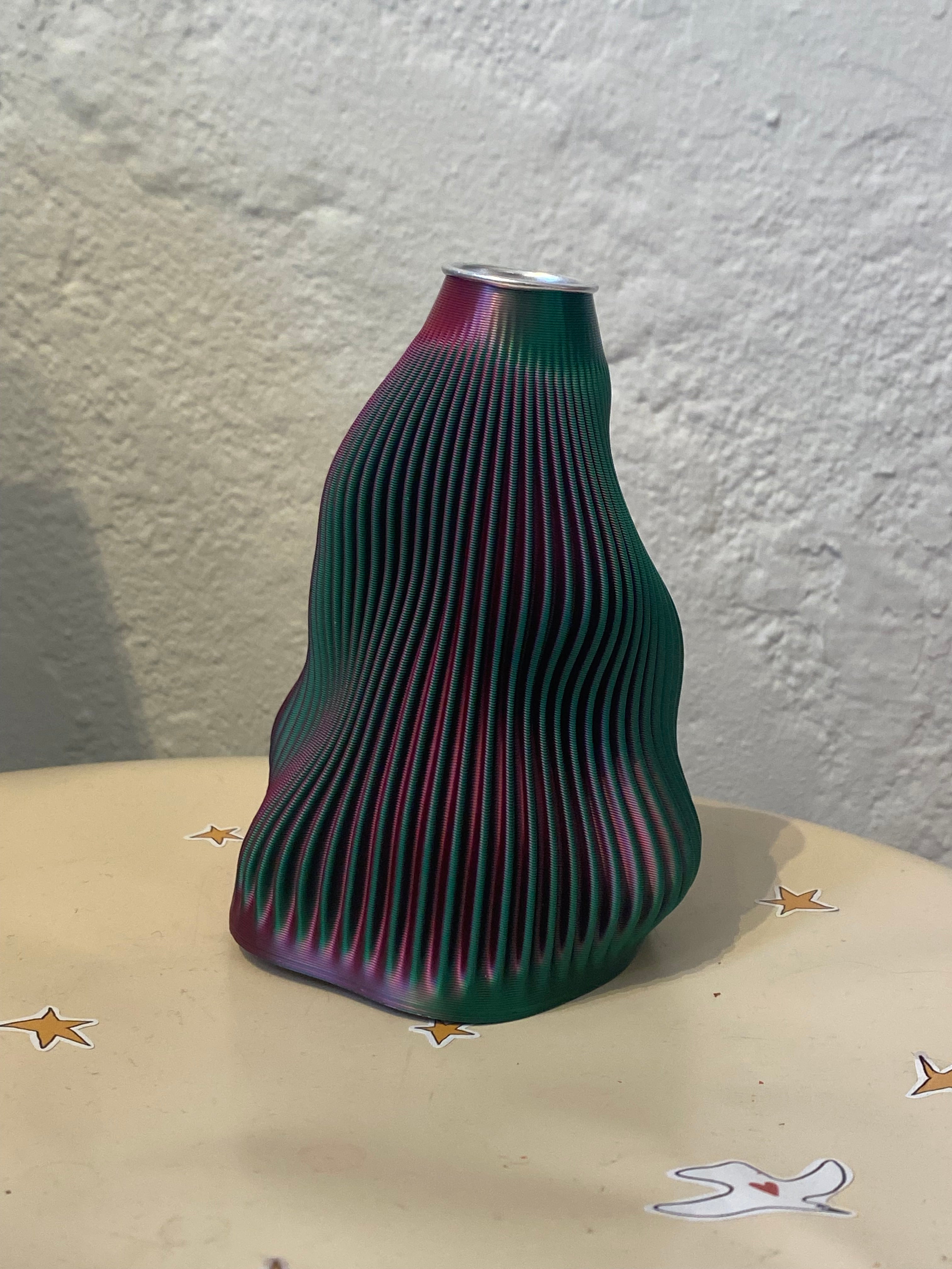 3D print candle holder - Raspberry Blush