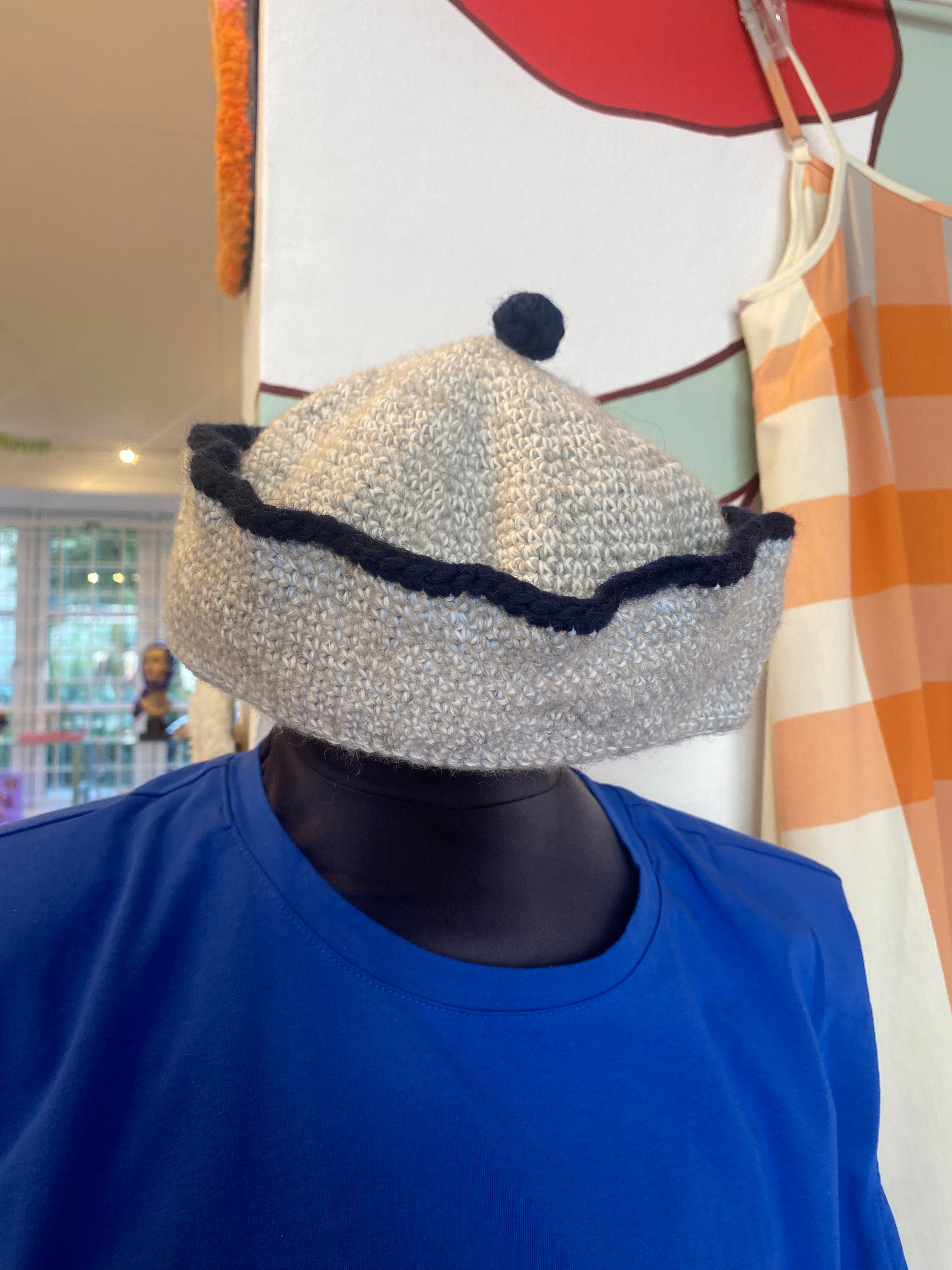 Sailor hat, lyseblå M
