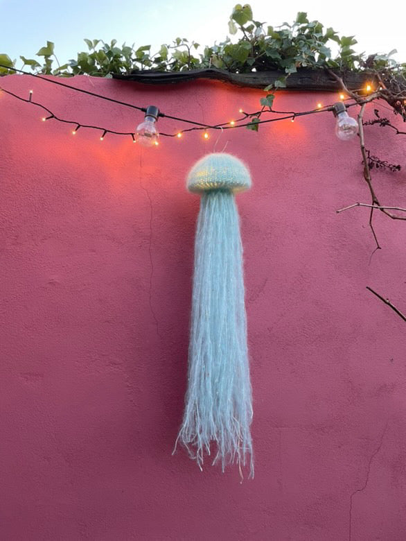 Stor Lysgople, lyseblå multi