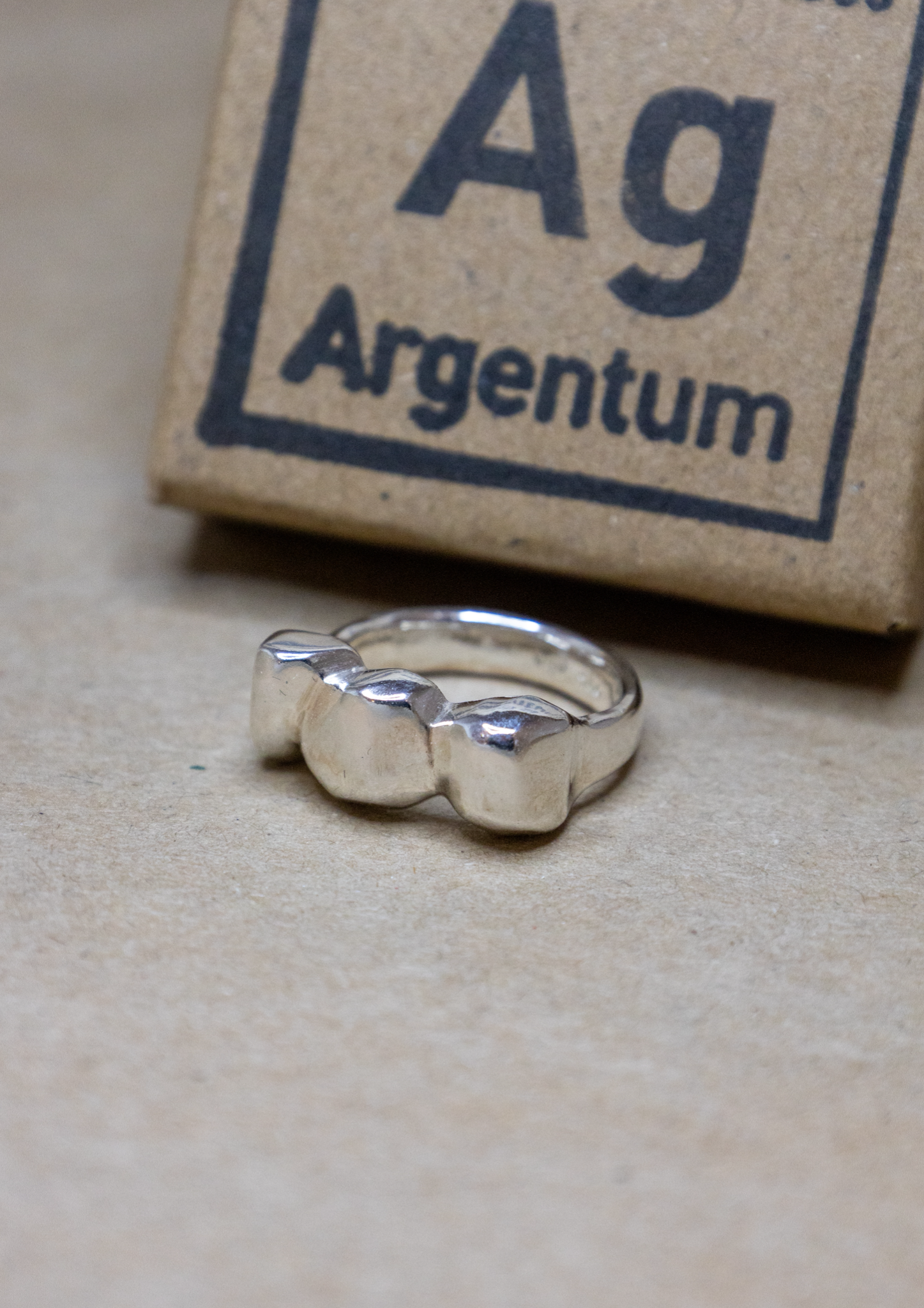 Sandstøbt sølvring (str. 54)