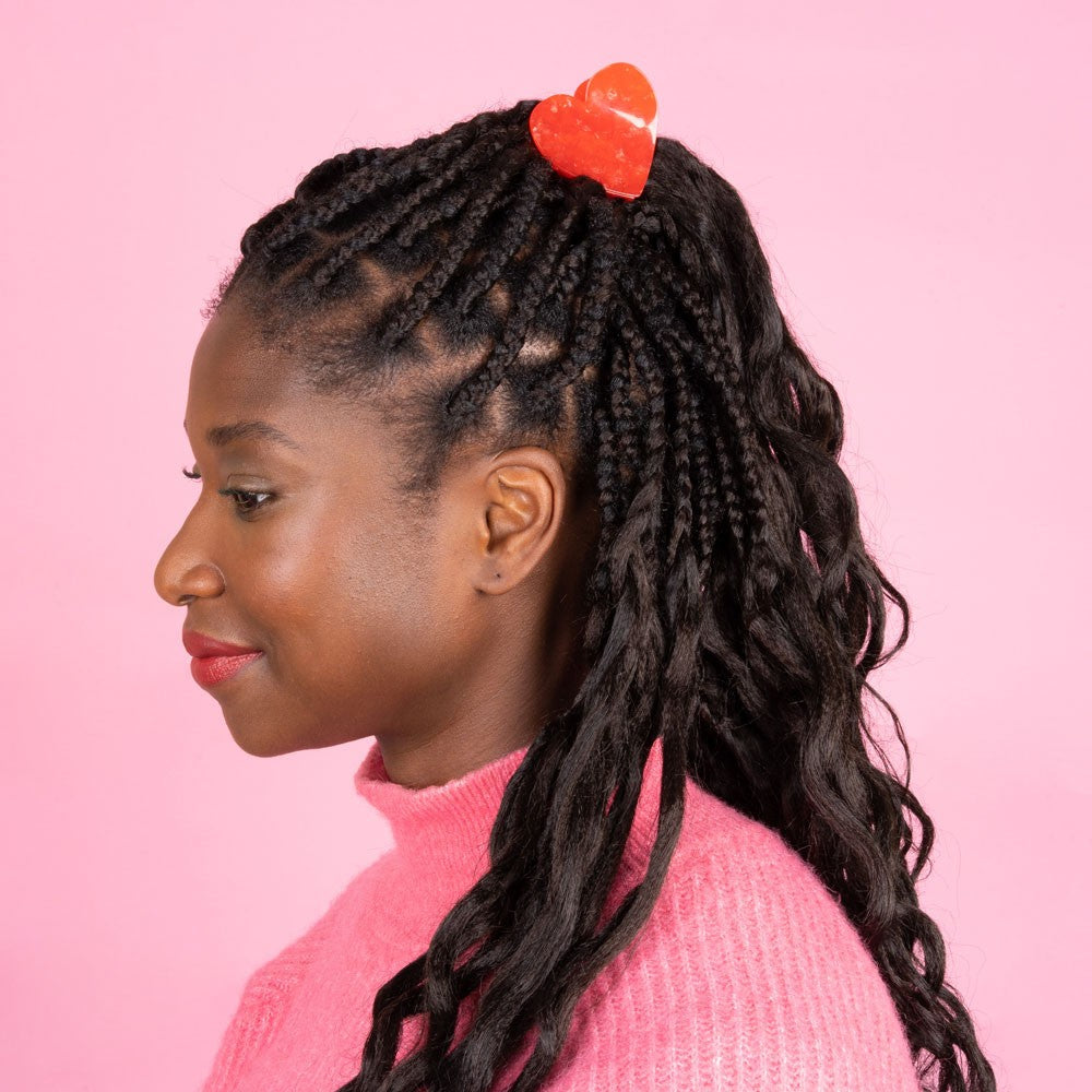 Rødt hjerte, hårklemme