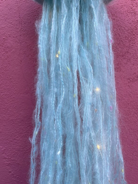 Stor Lysgople, lyseblå multi