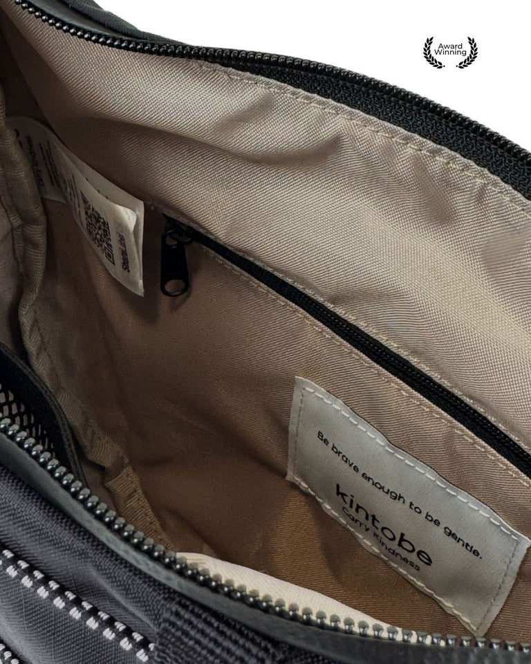 HAZE Crossbody taske - Jet black