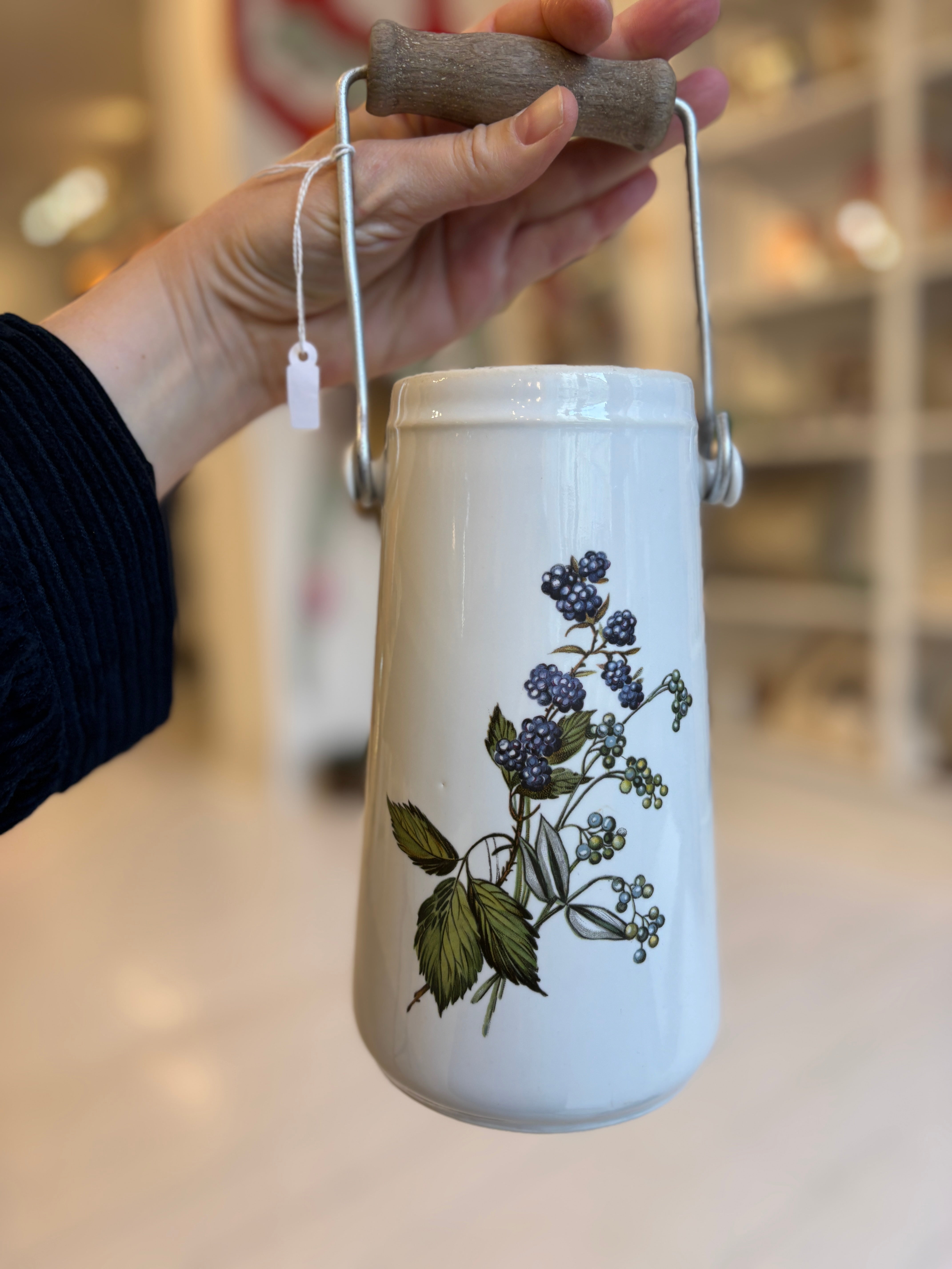 Fransk vase med hank