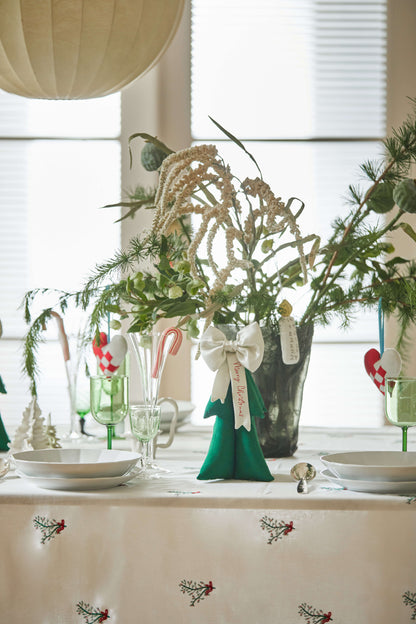 Juletræ med sløjfe