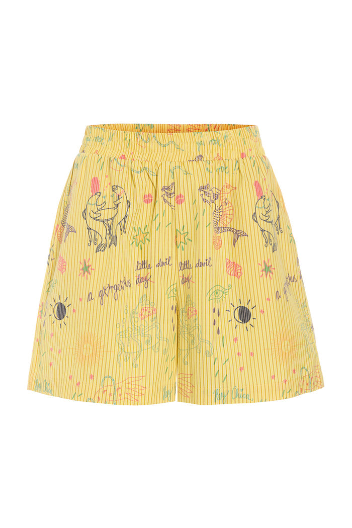 Zoe Shorts - Yellow