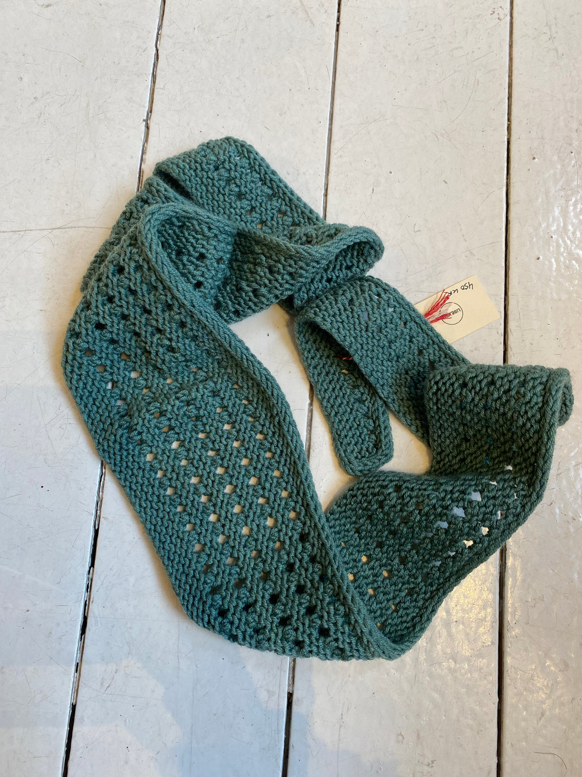 Arden Scarf, sea green