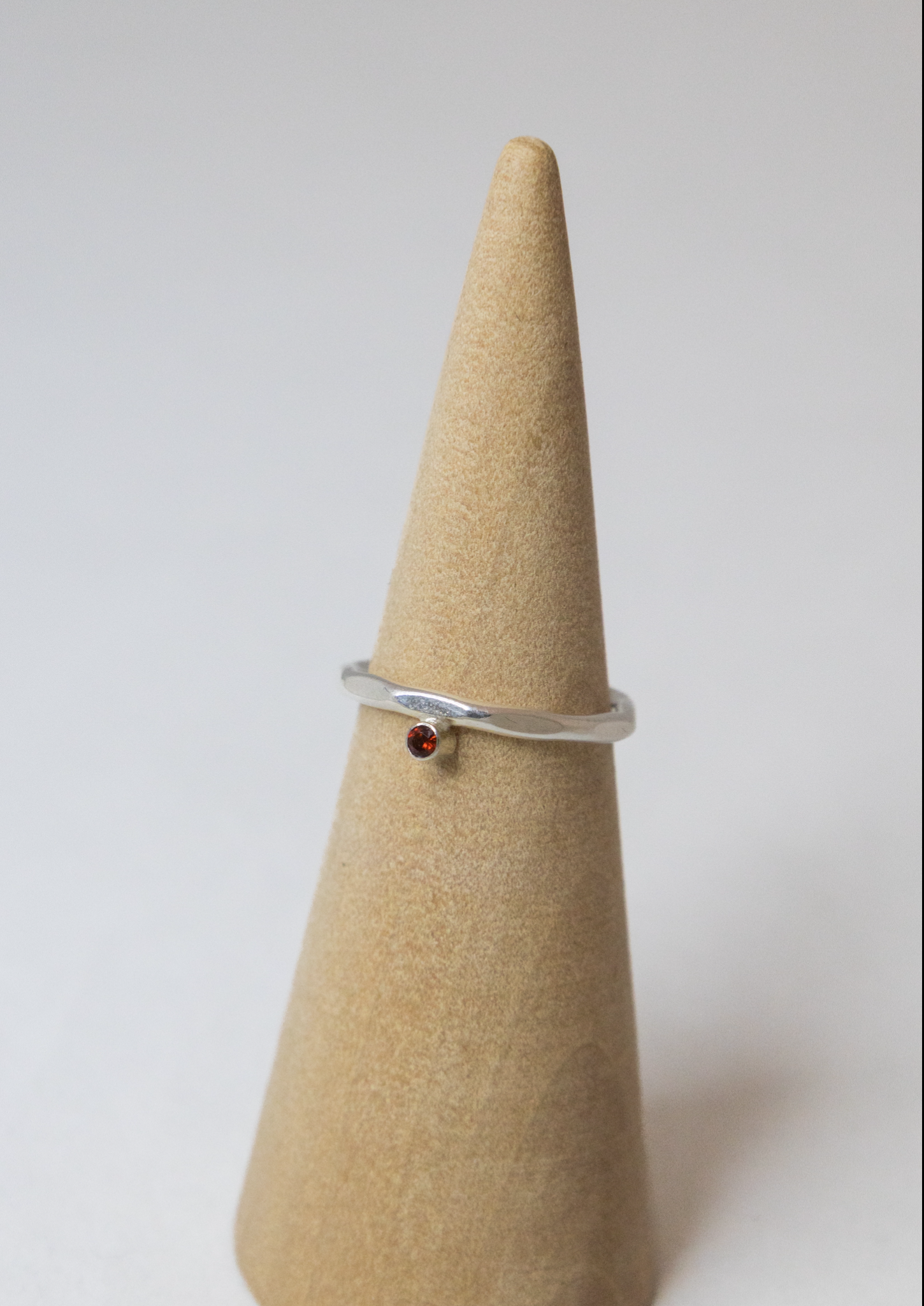 Sølvring med Zirkonia