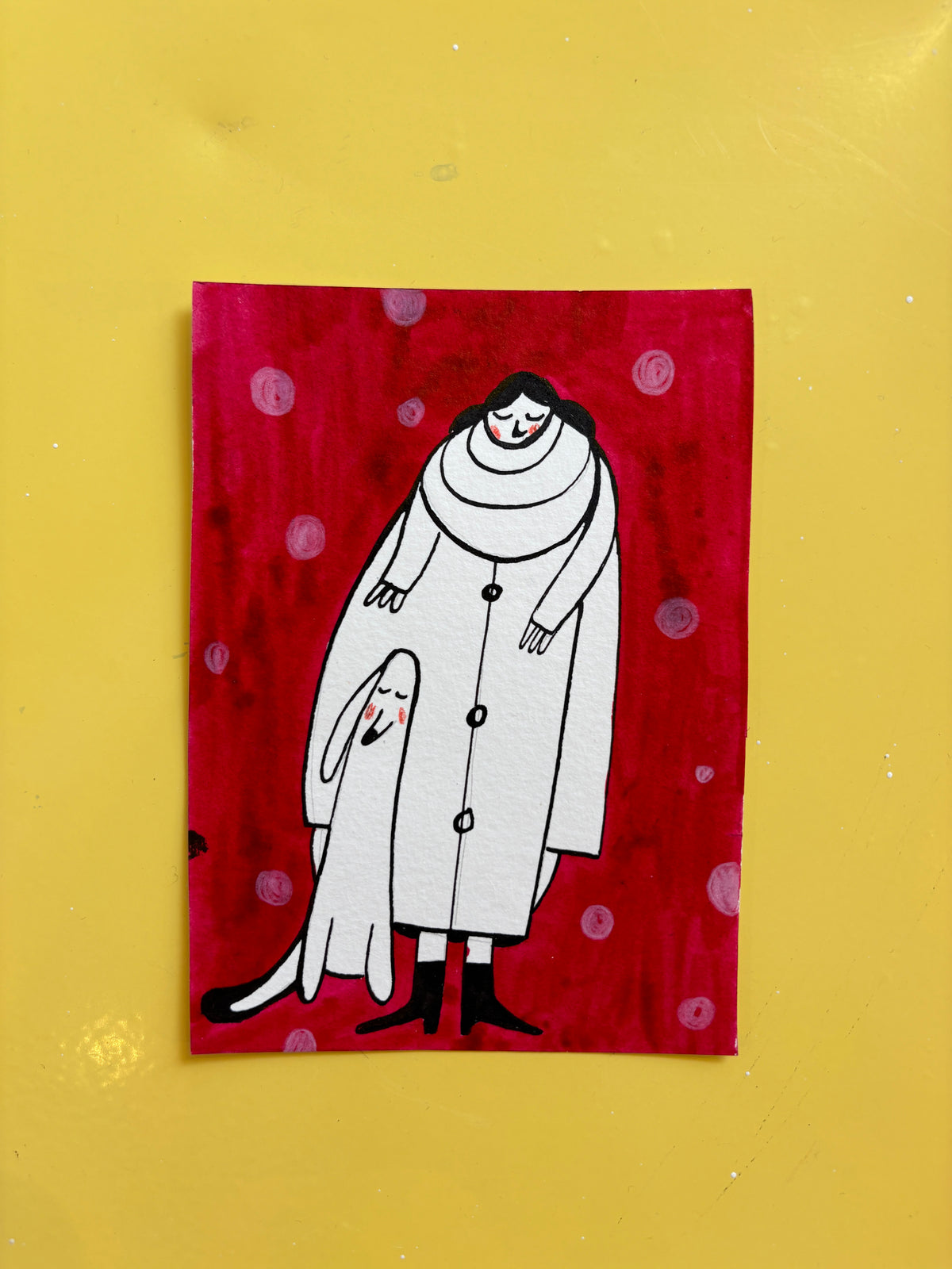 The two of us - Original tegning A6