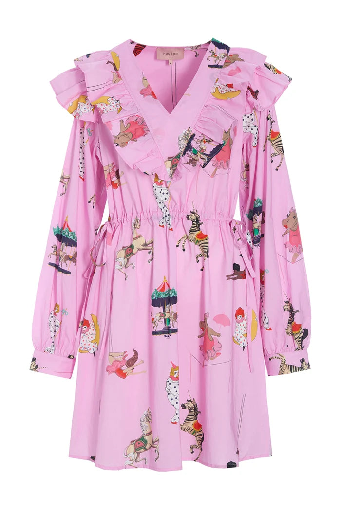 Floss Dress - Pink Showstopper art print