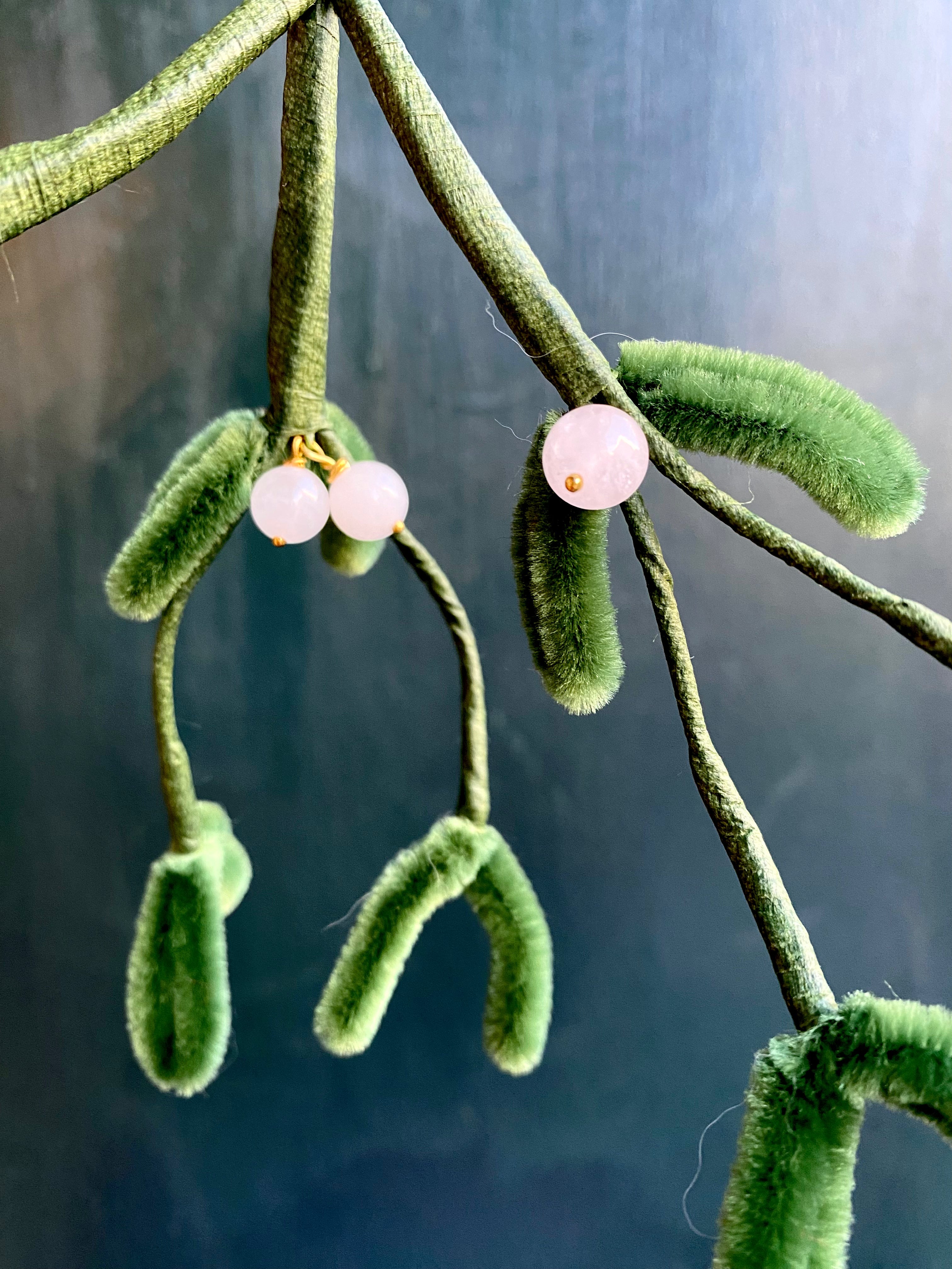 Mistelten med krystaller