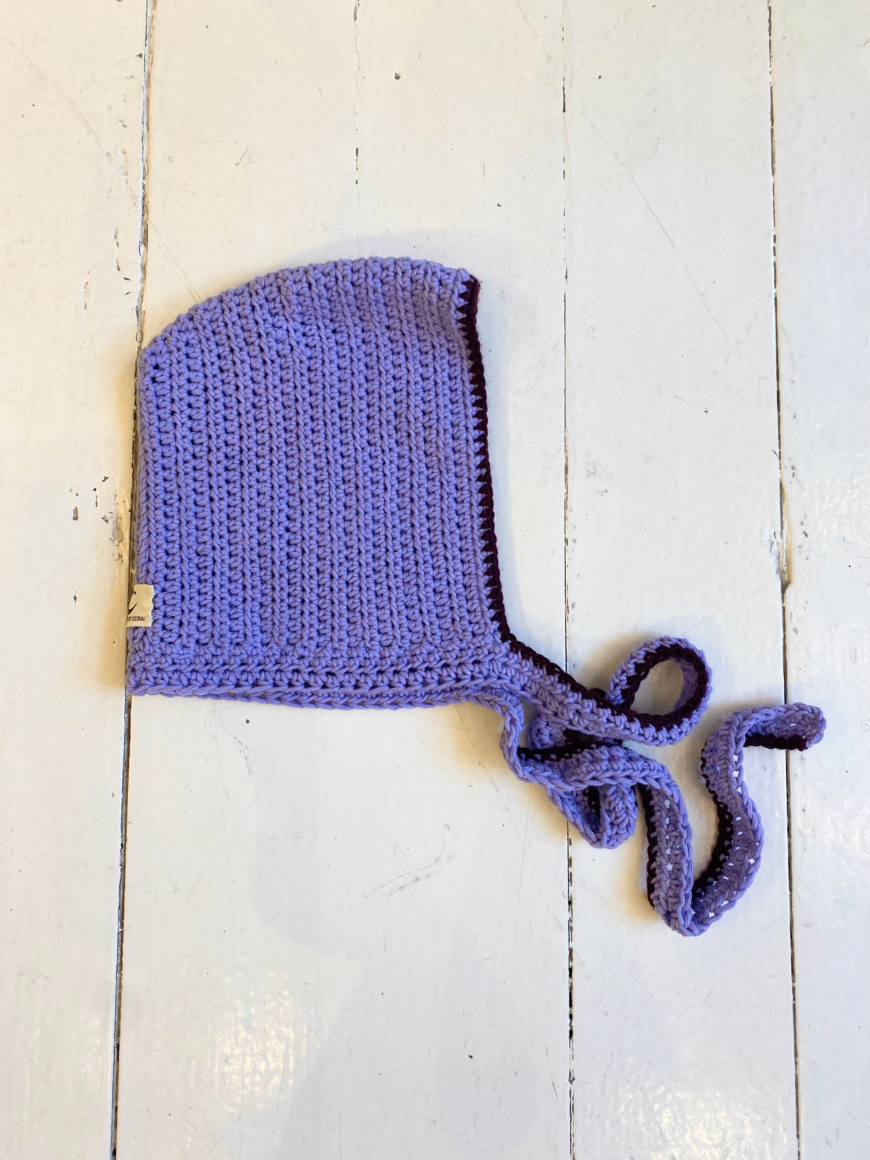 Bonnet / Hætte lavendel