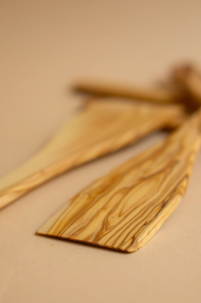 Træspatel i oliventræ