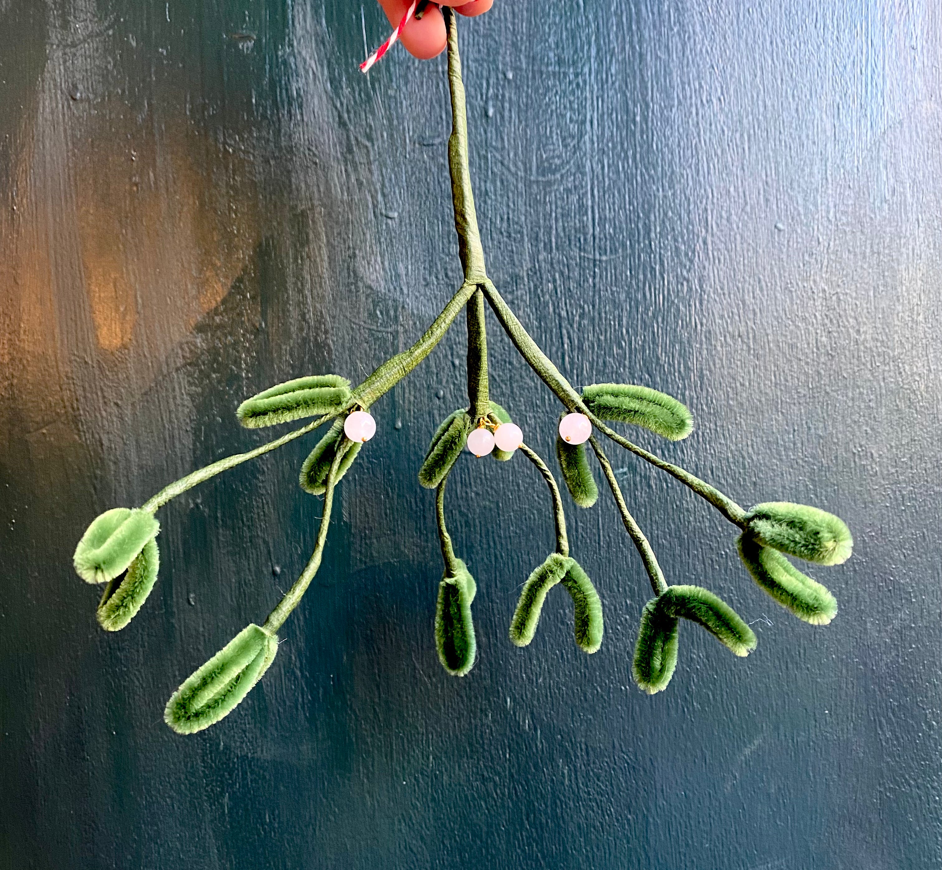 Mistelten med krystaller