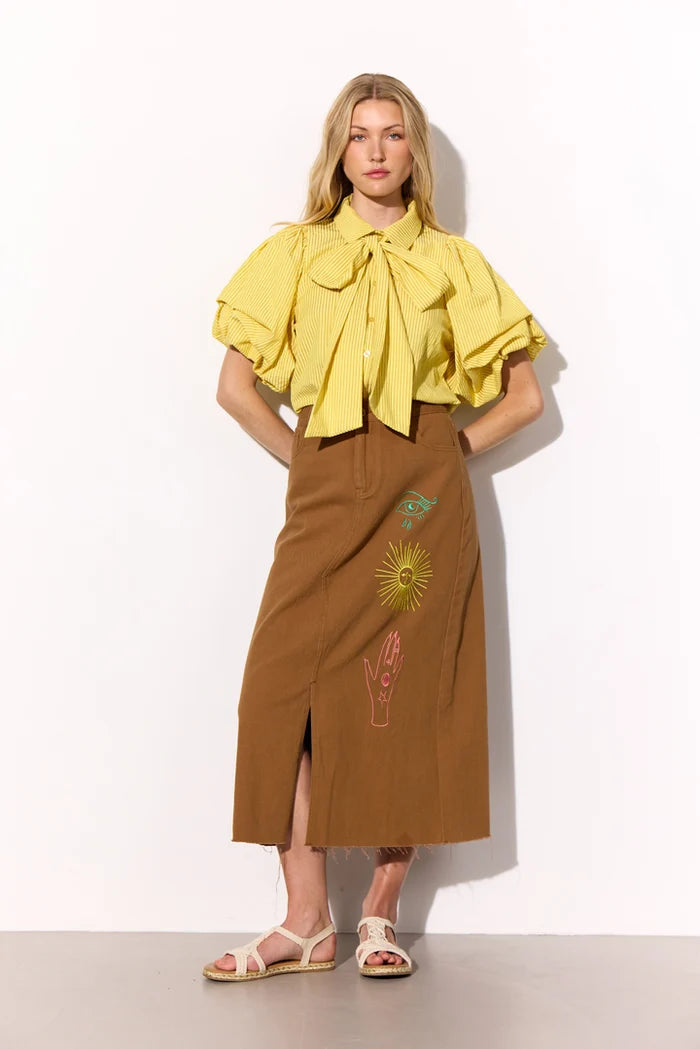 Gudrun Shirt - Yellow