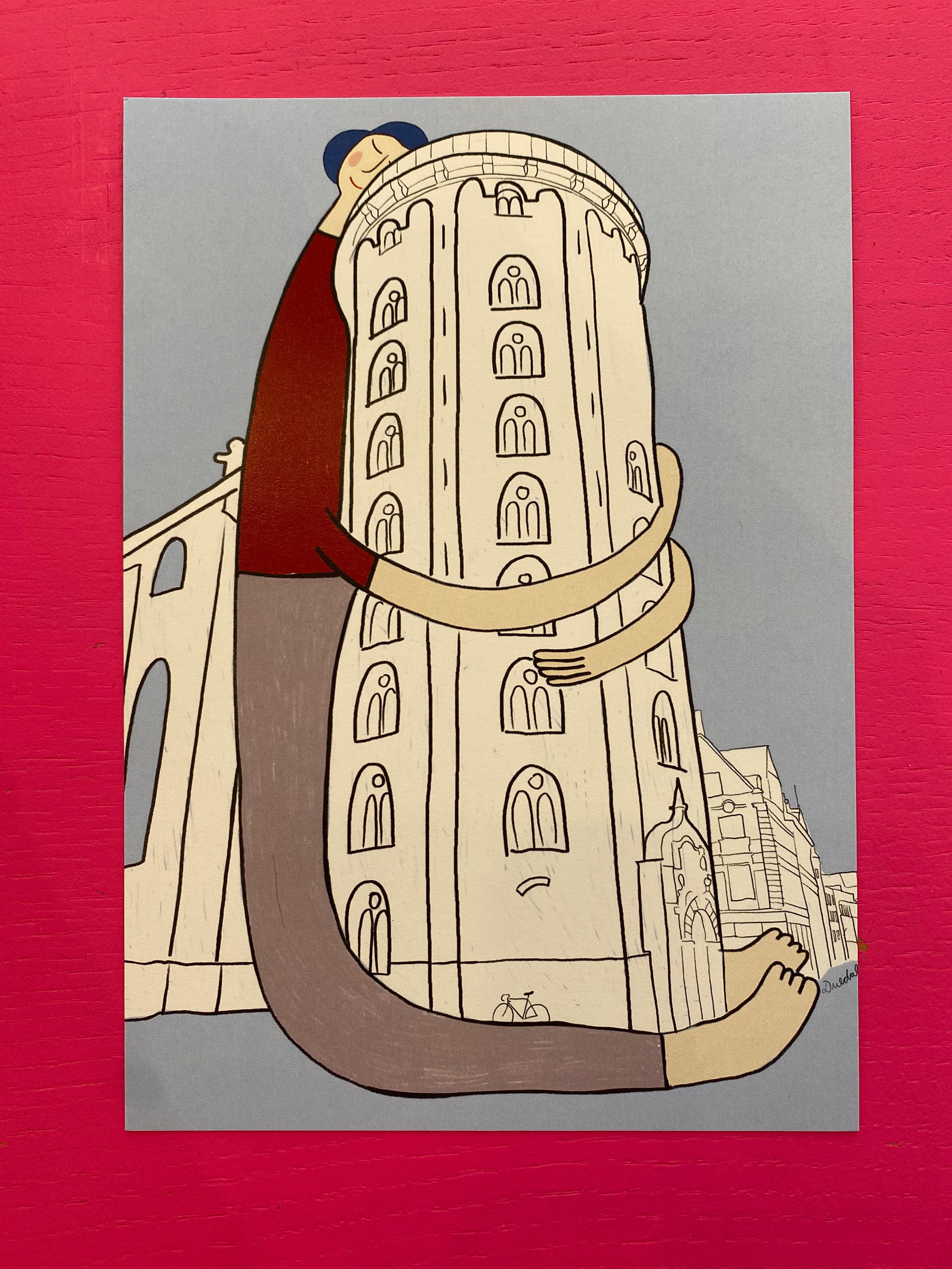 "Rundetårn" / A5 print