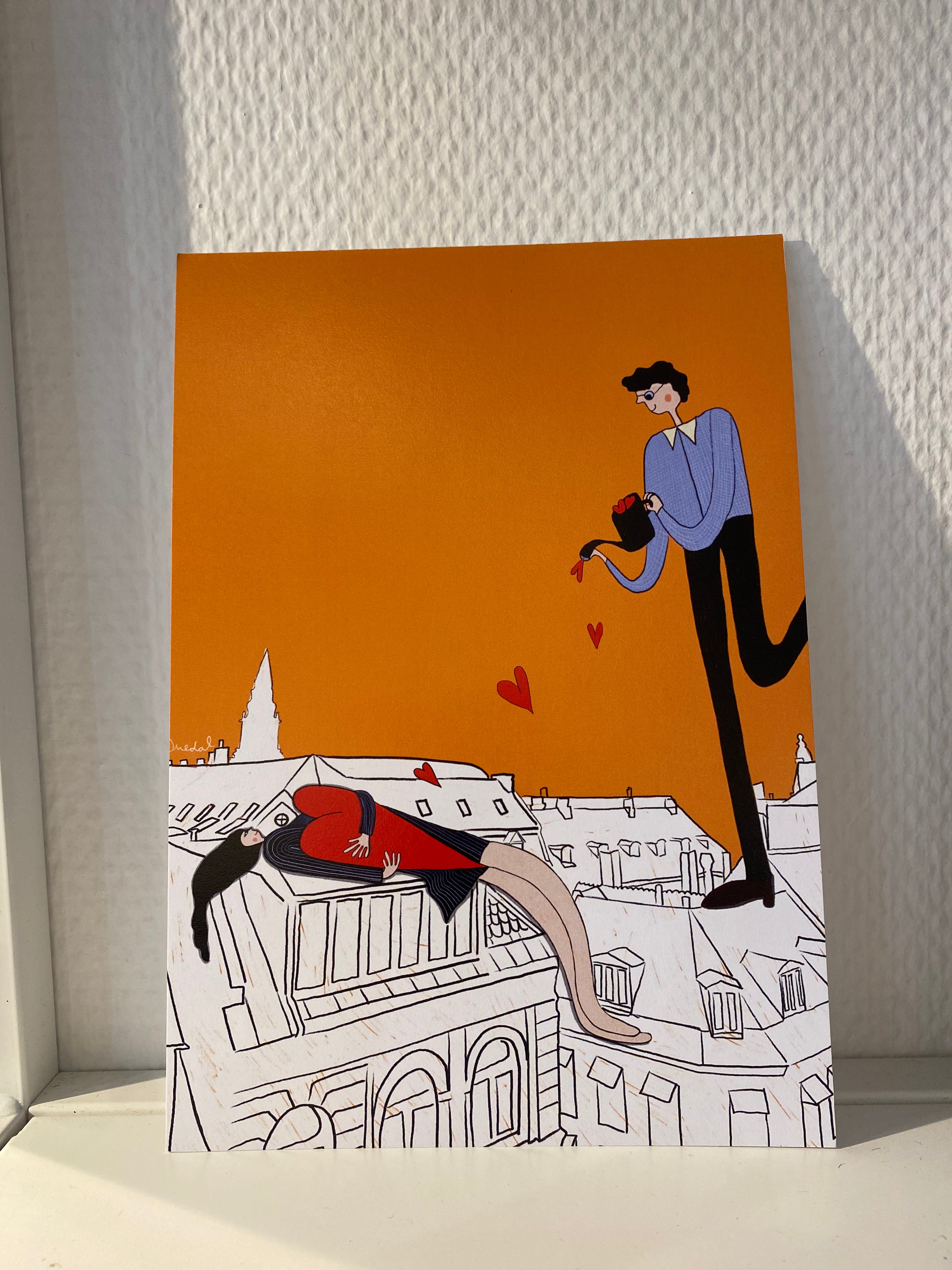 "Love drop" / A5 print