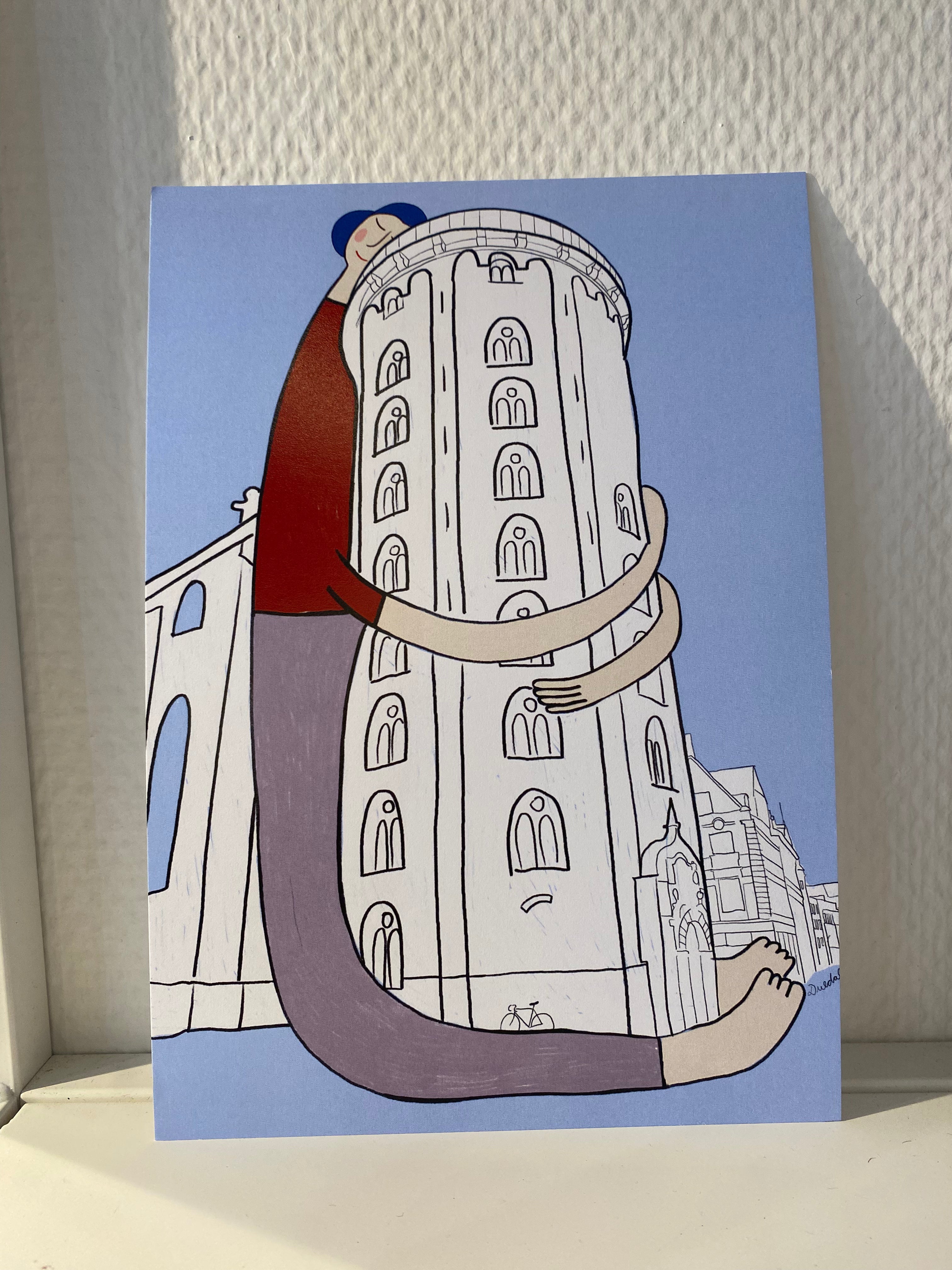 "Rundetårn" / A5 print