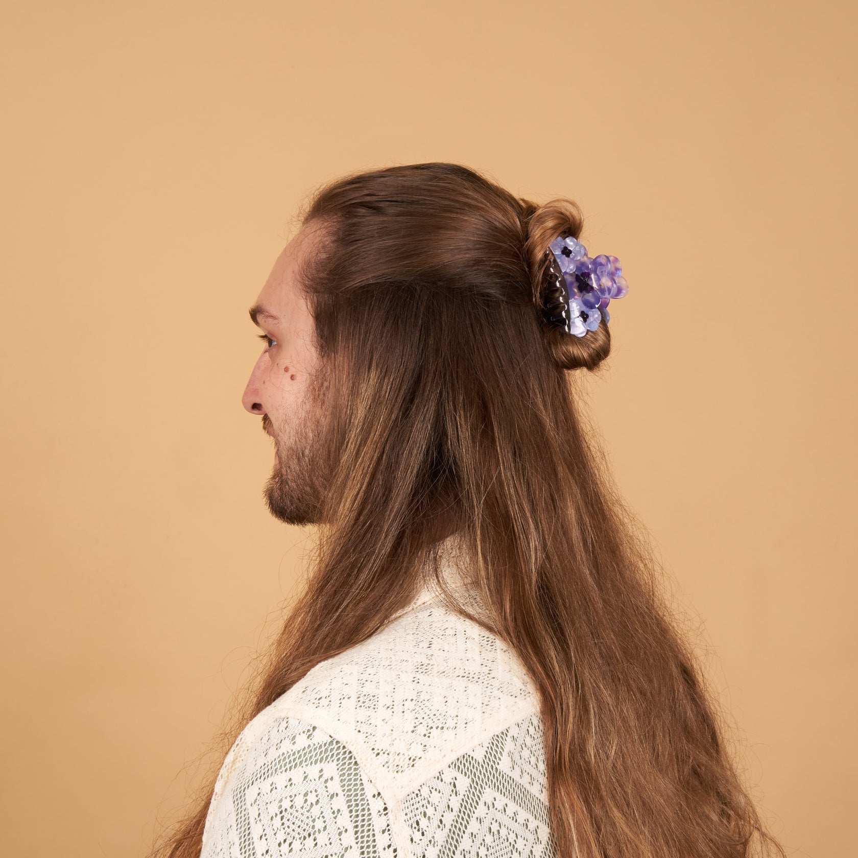 Stedmoderblomst, hårklemme