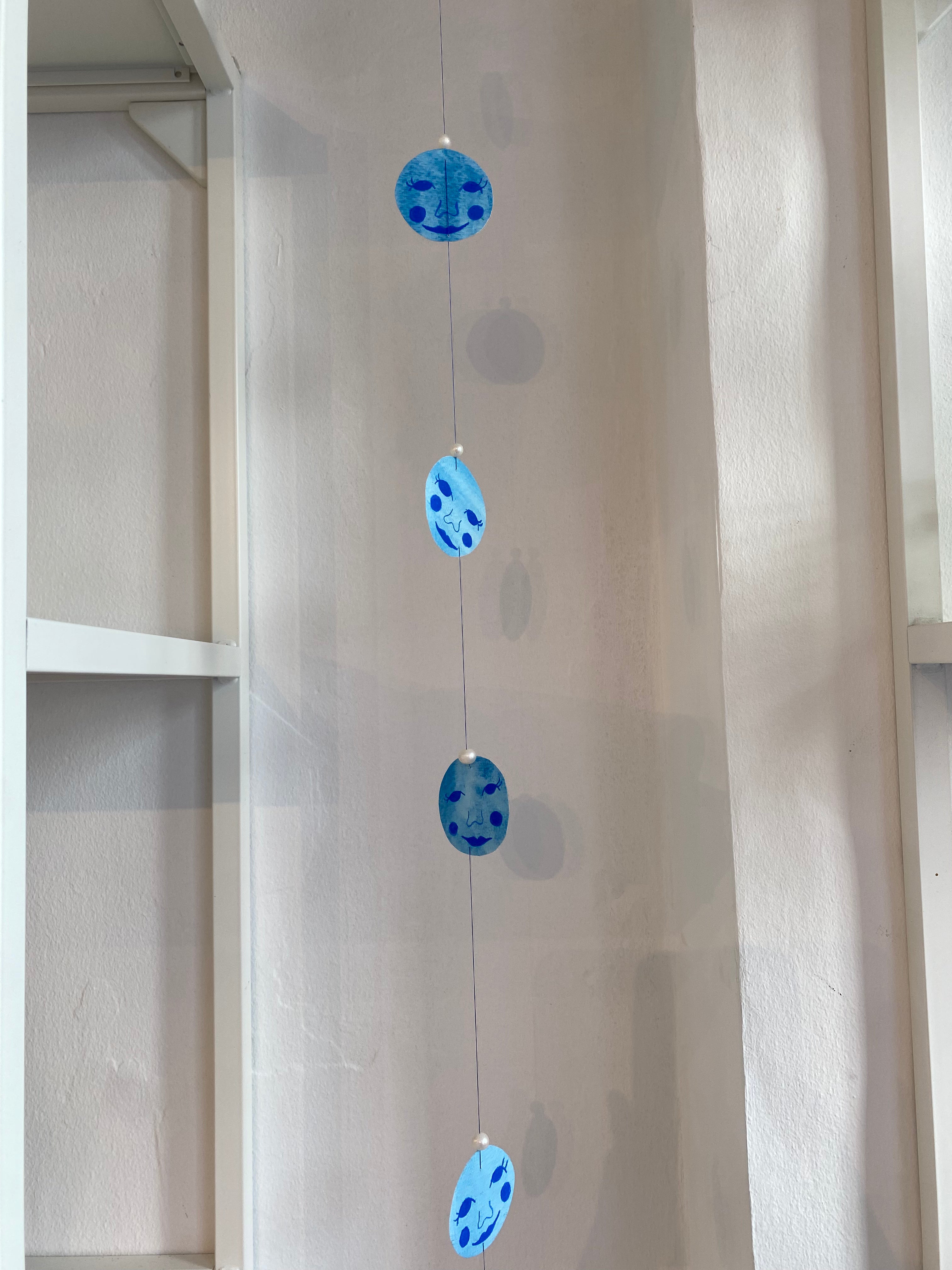 "Moons" / Original hanging decoration