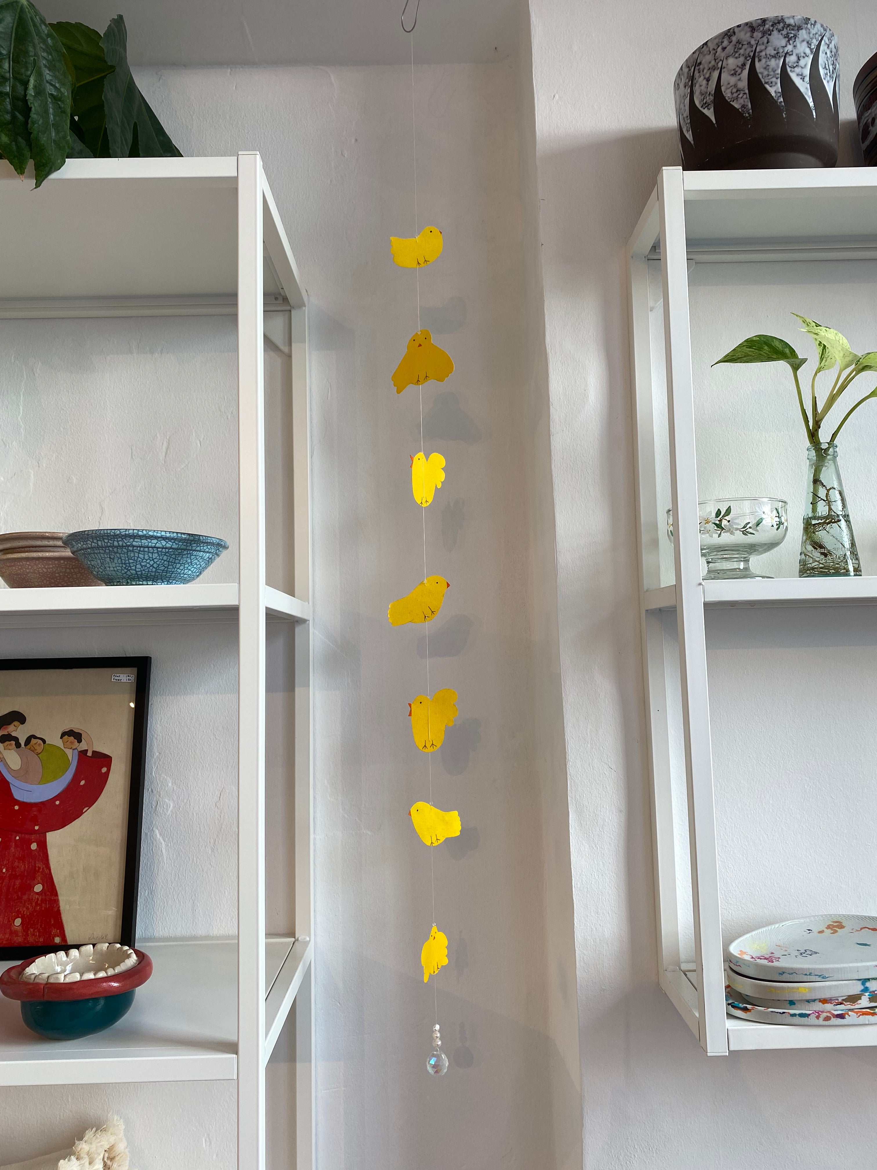 "Chicks" / Original hanging decoration