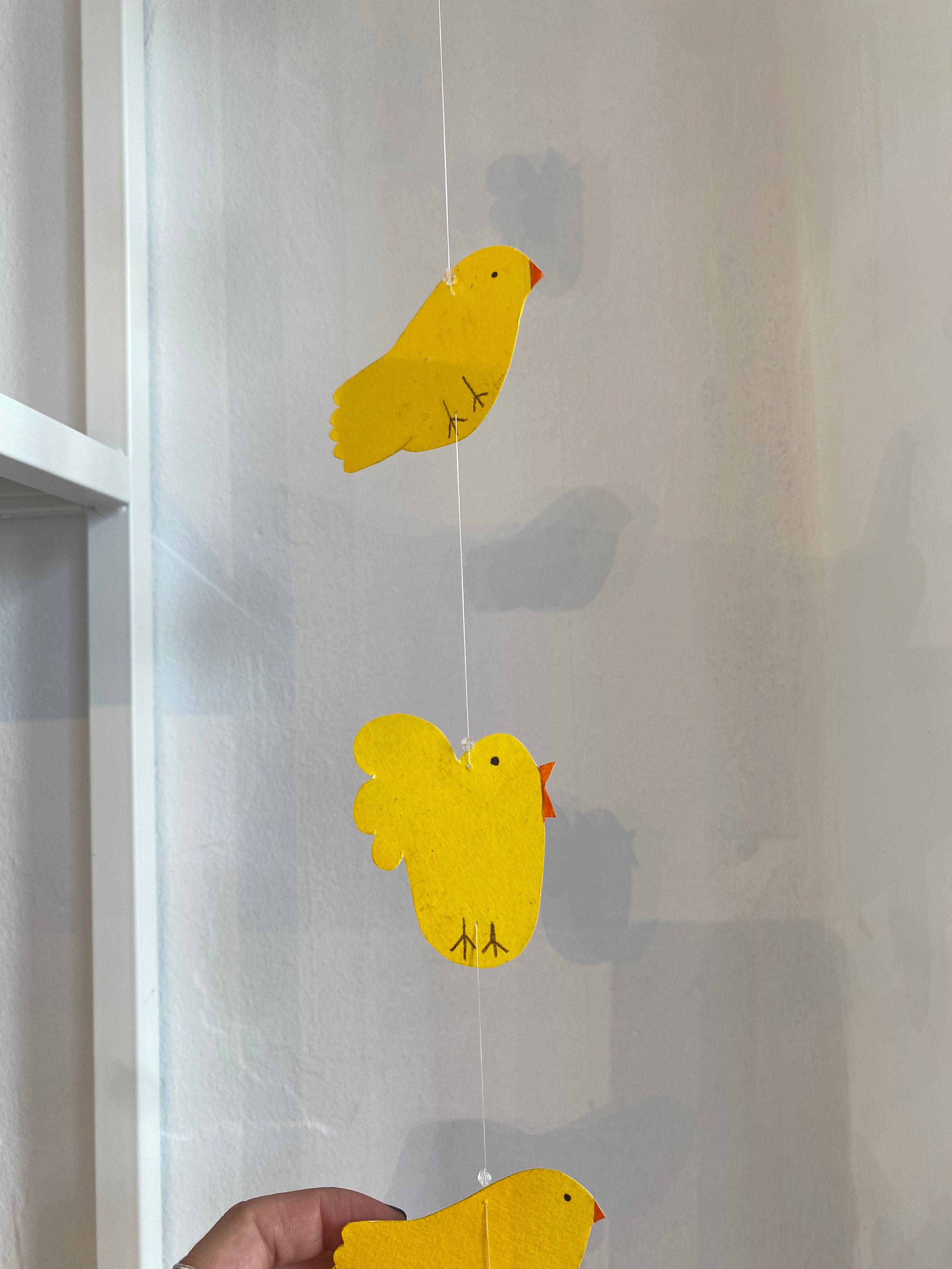 "Chicks" / Original hanging decoration