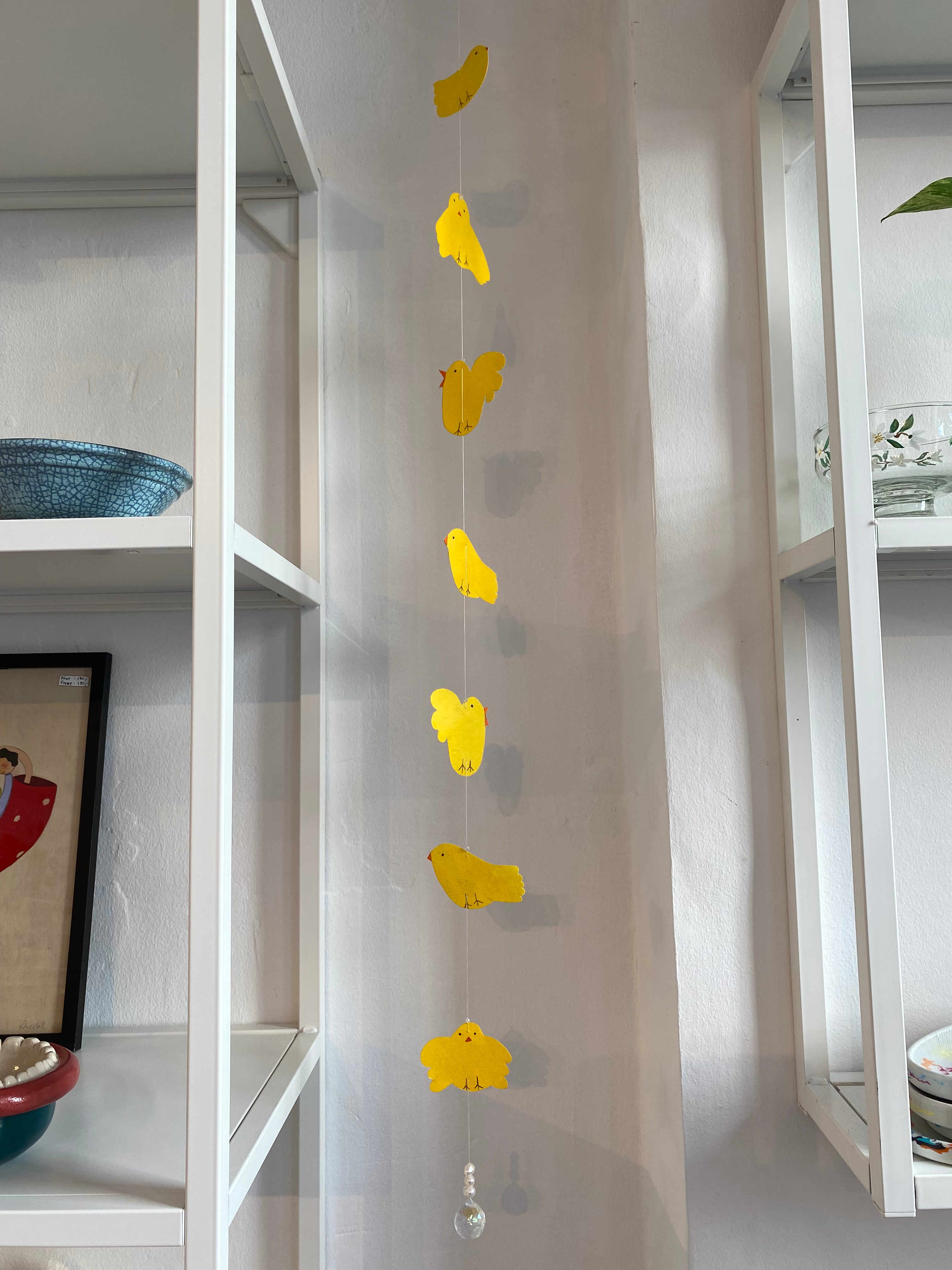 "Chicks" / Original hanging decoration