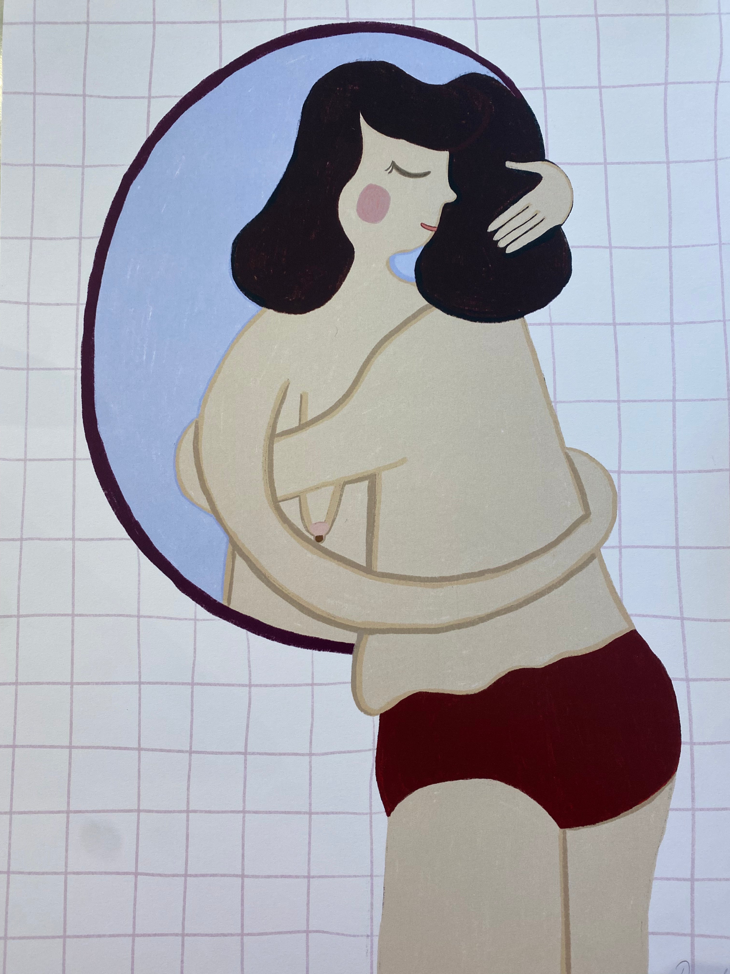 "Et kram fra mig til dig" / A3 print