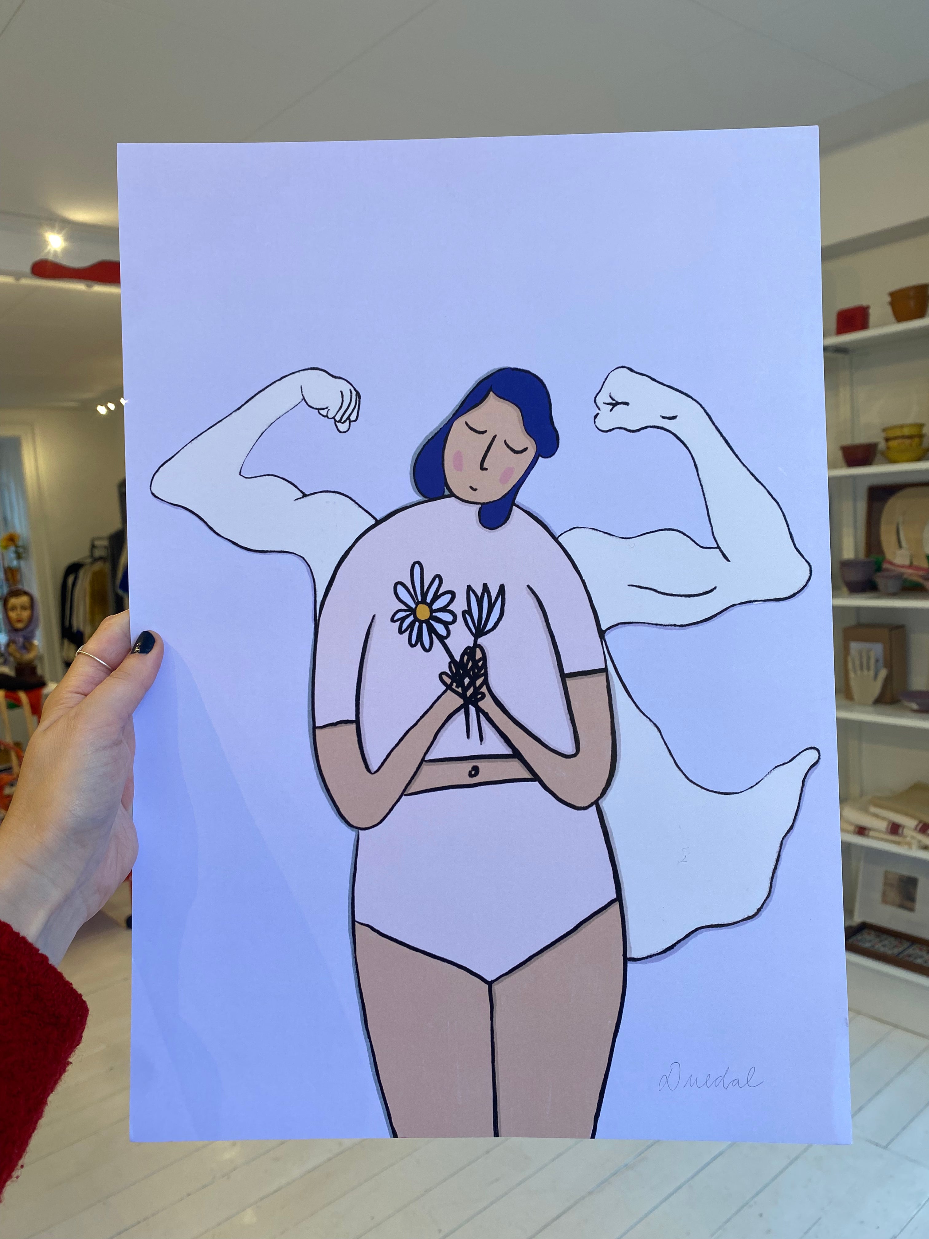 "Kampkvinde 2023" / A3 print