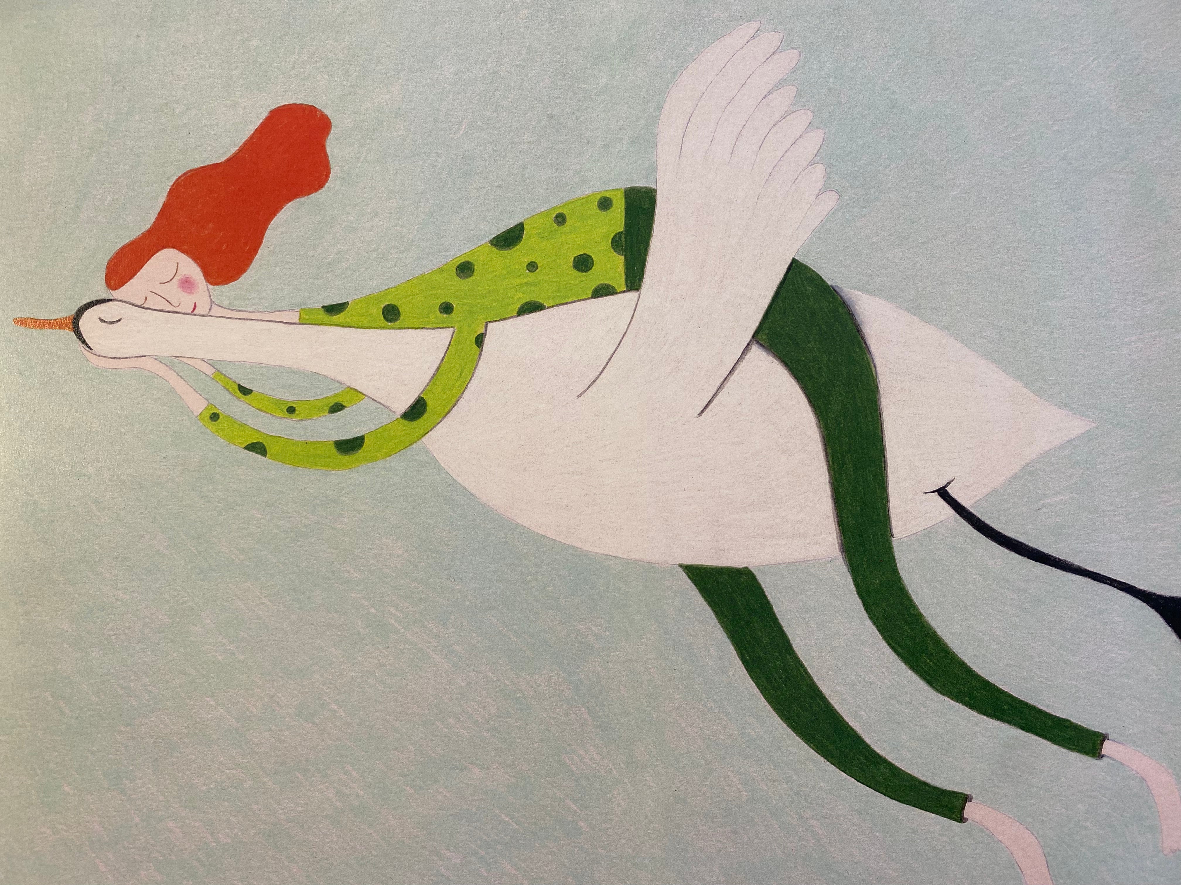 "Gåseflugt" / A3 print