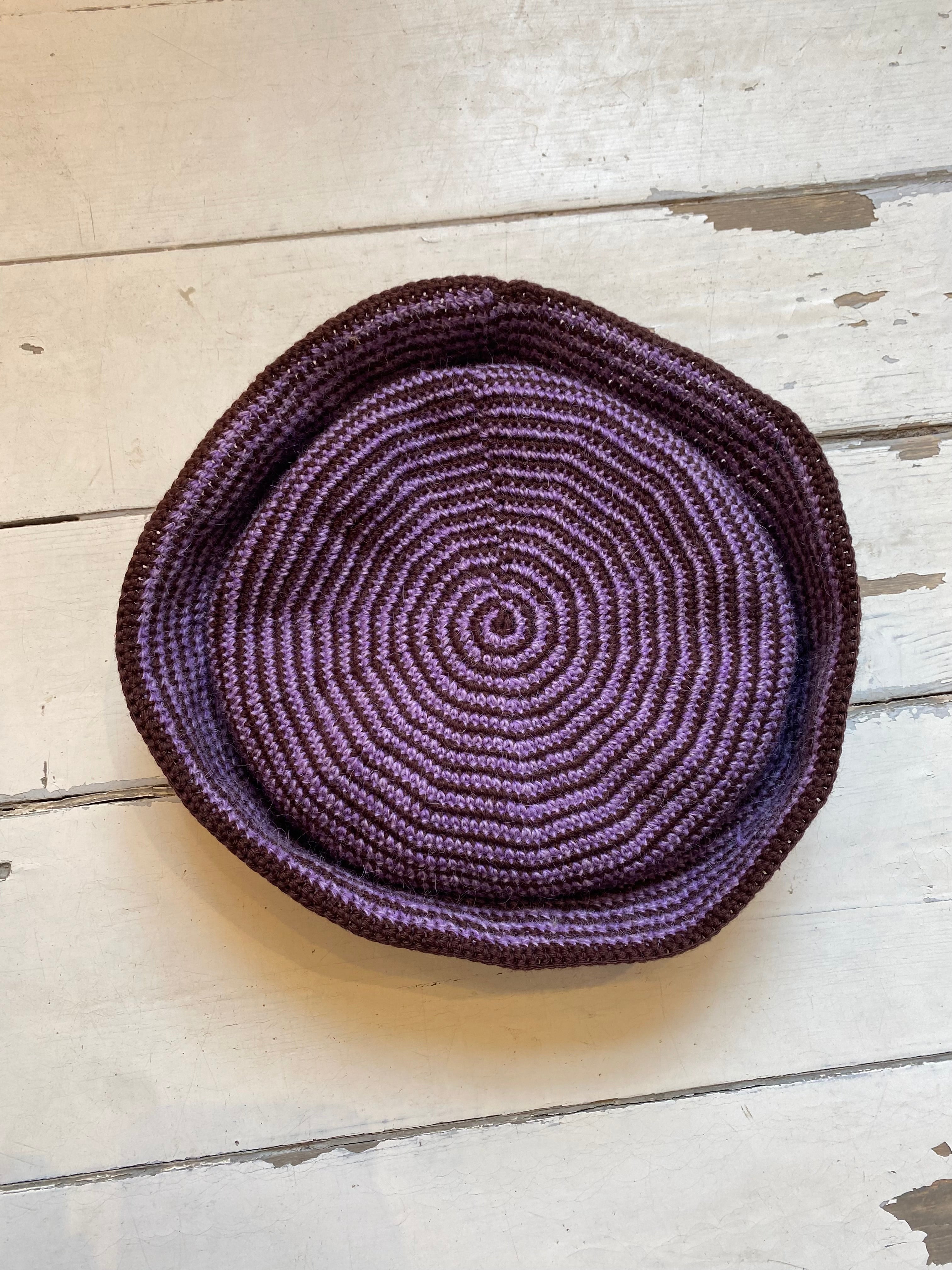 Sailor hat XL (brown/purple)