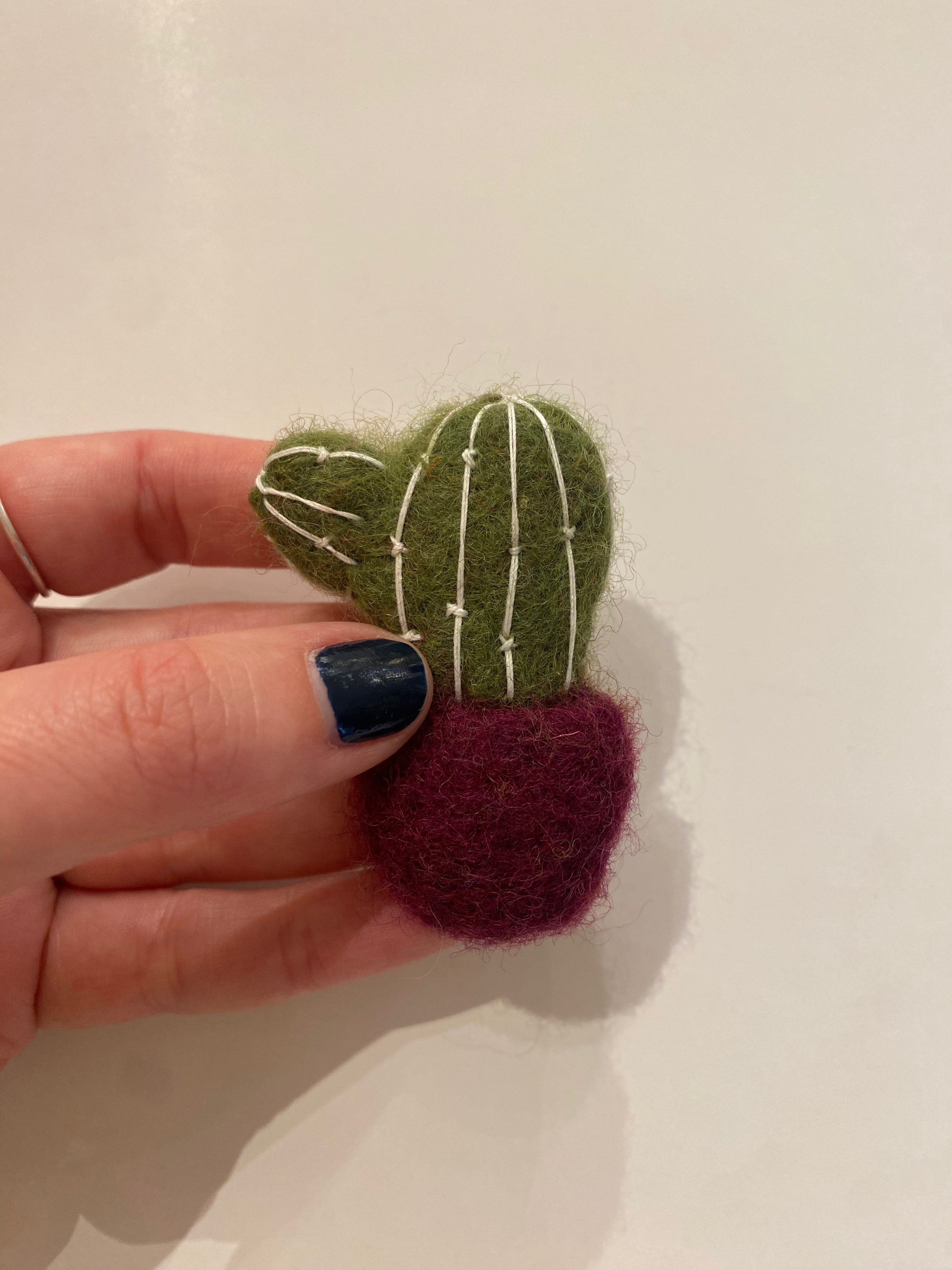 Filtet broche kaktus no 2