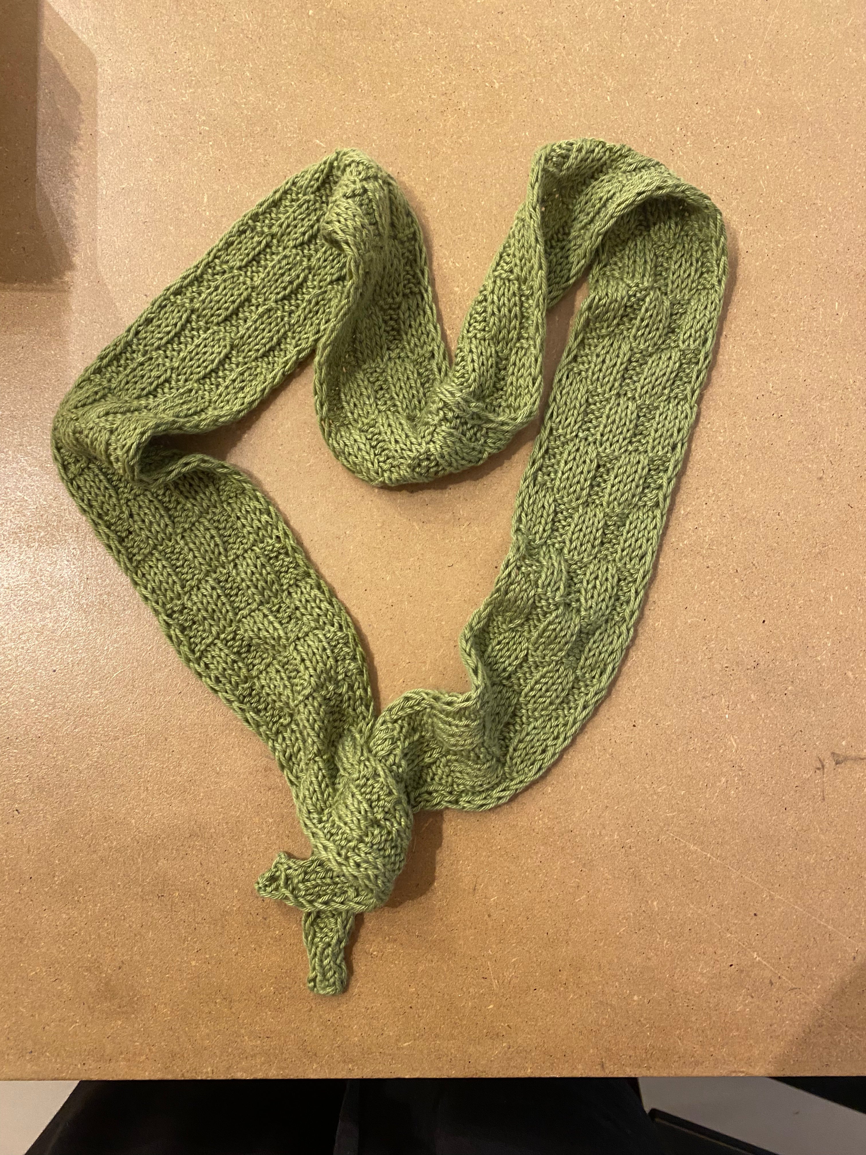 Rita Scarf Olivengrøn
