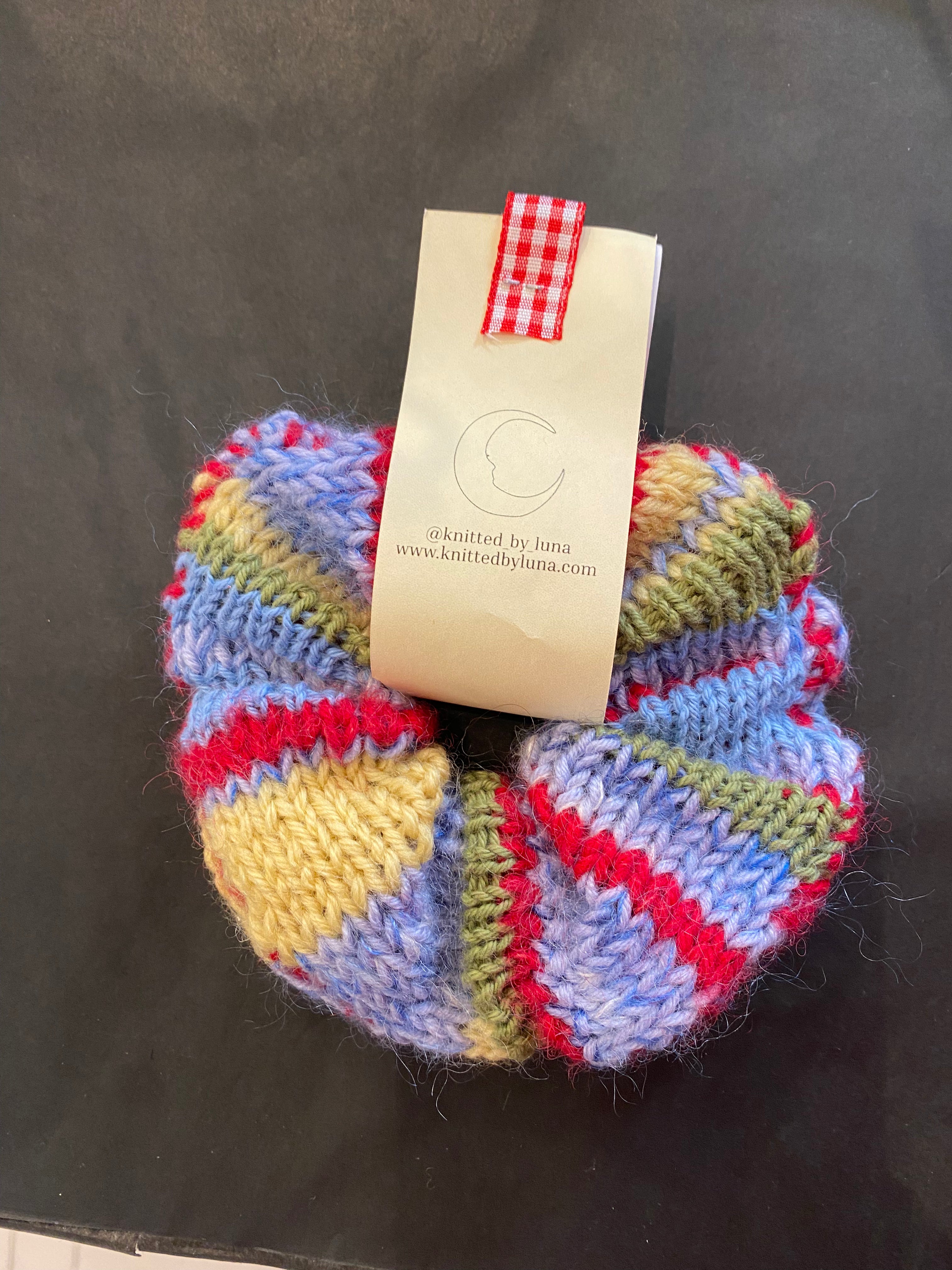 Scrunchie stribet multi