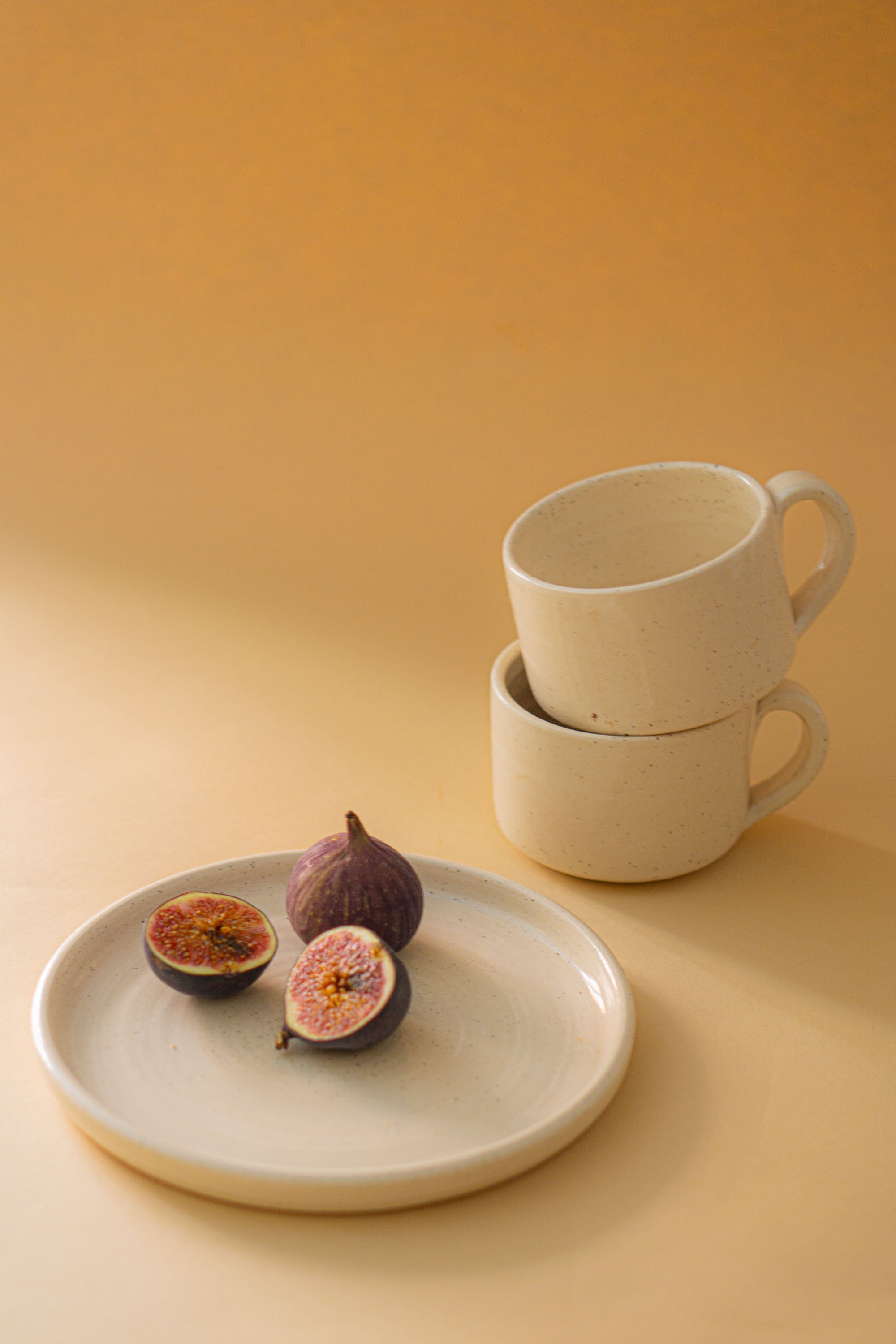 Keramik kop med hank