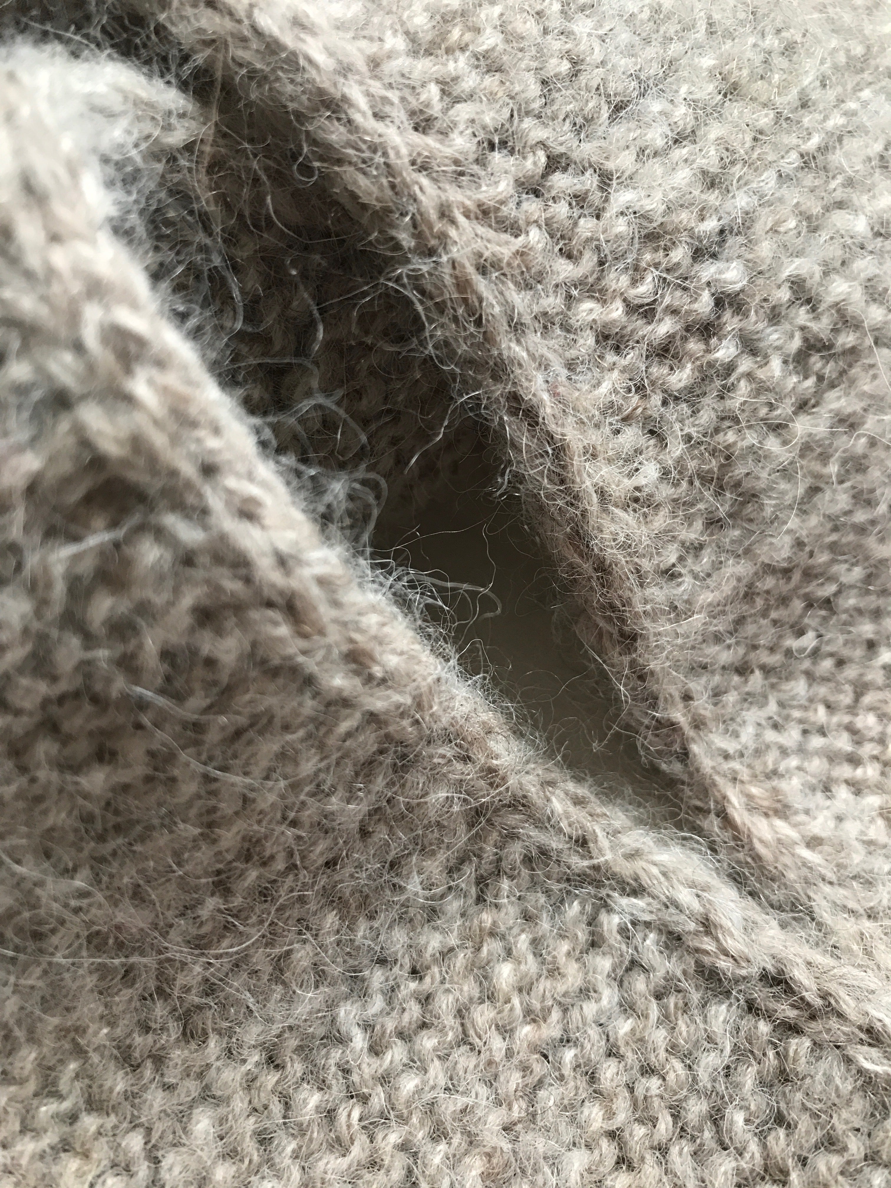 Mohair scarf (Sand)