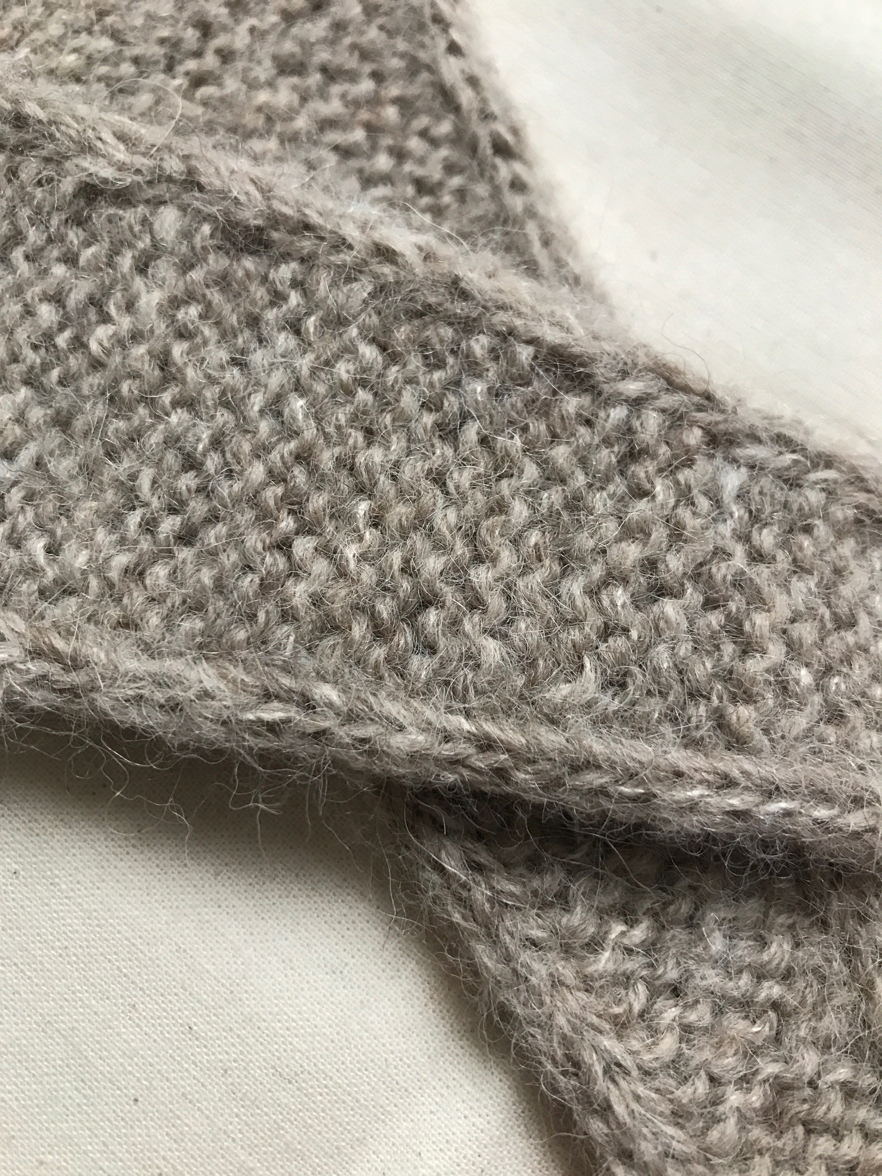 Mohair scarf (Sand)