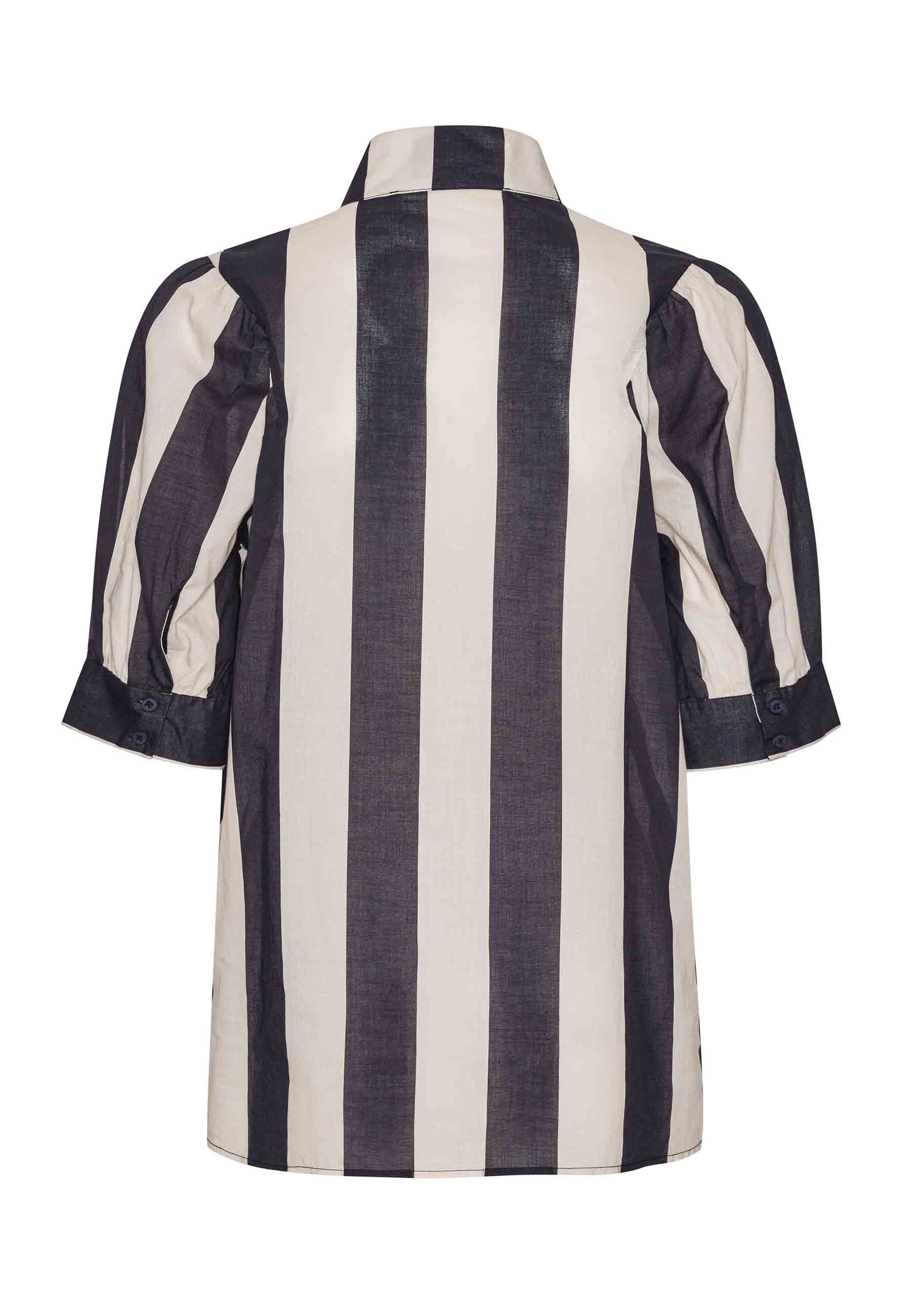 Flora skjorte - Stribet