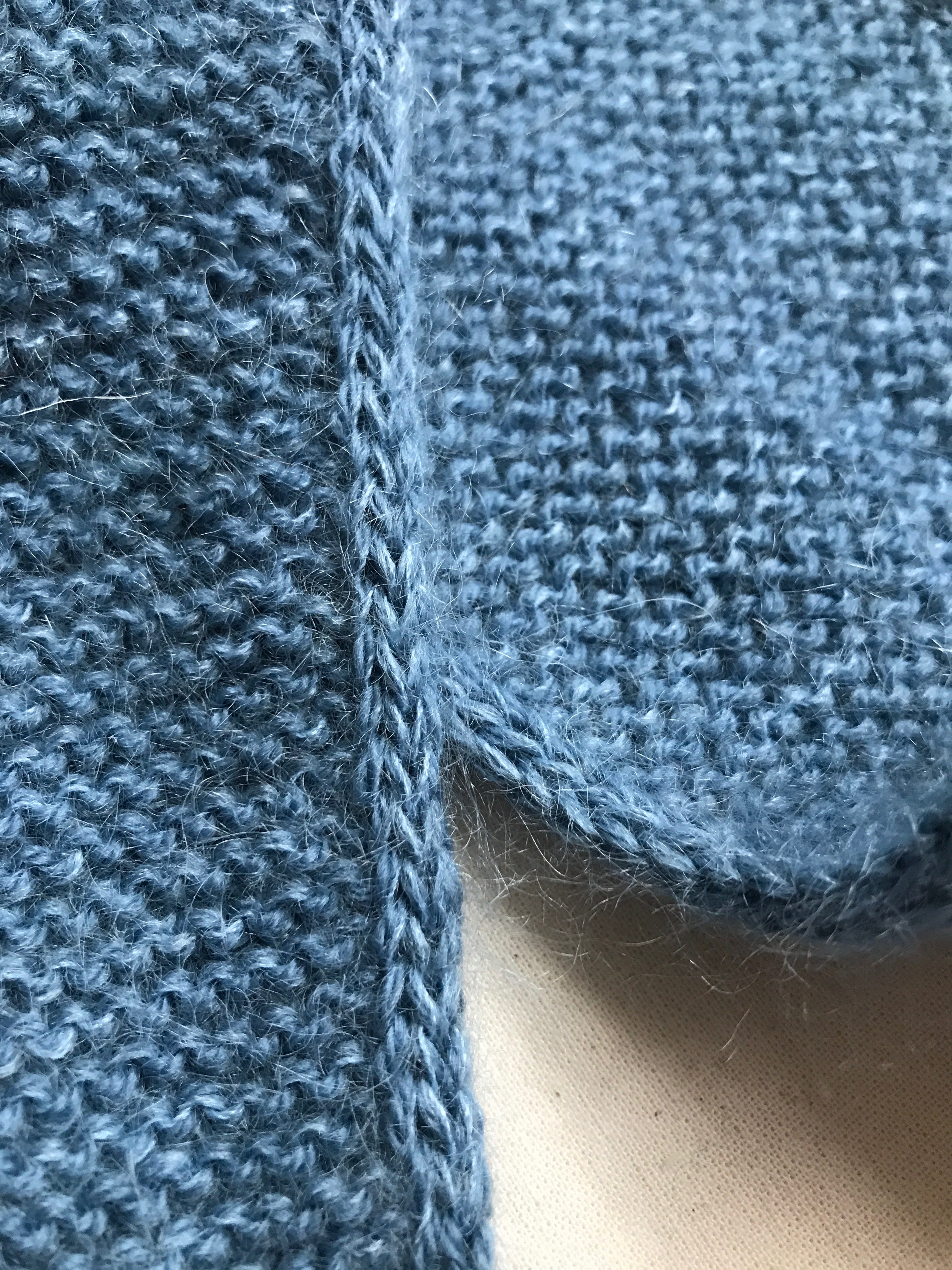 Mohair scarf (Cloud)