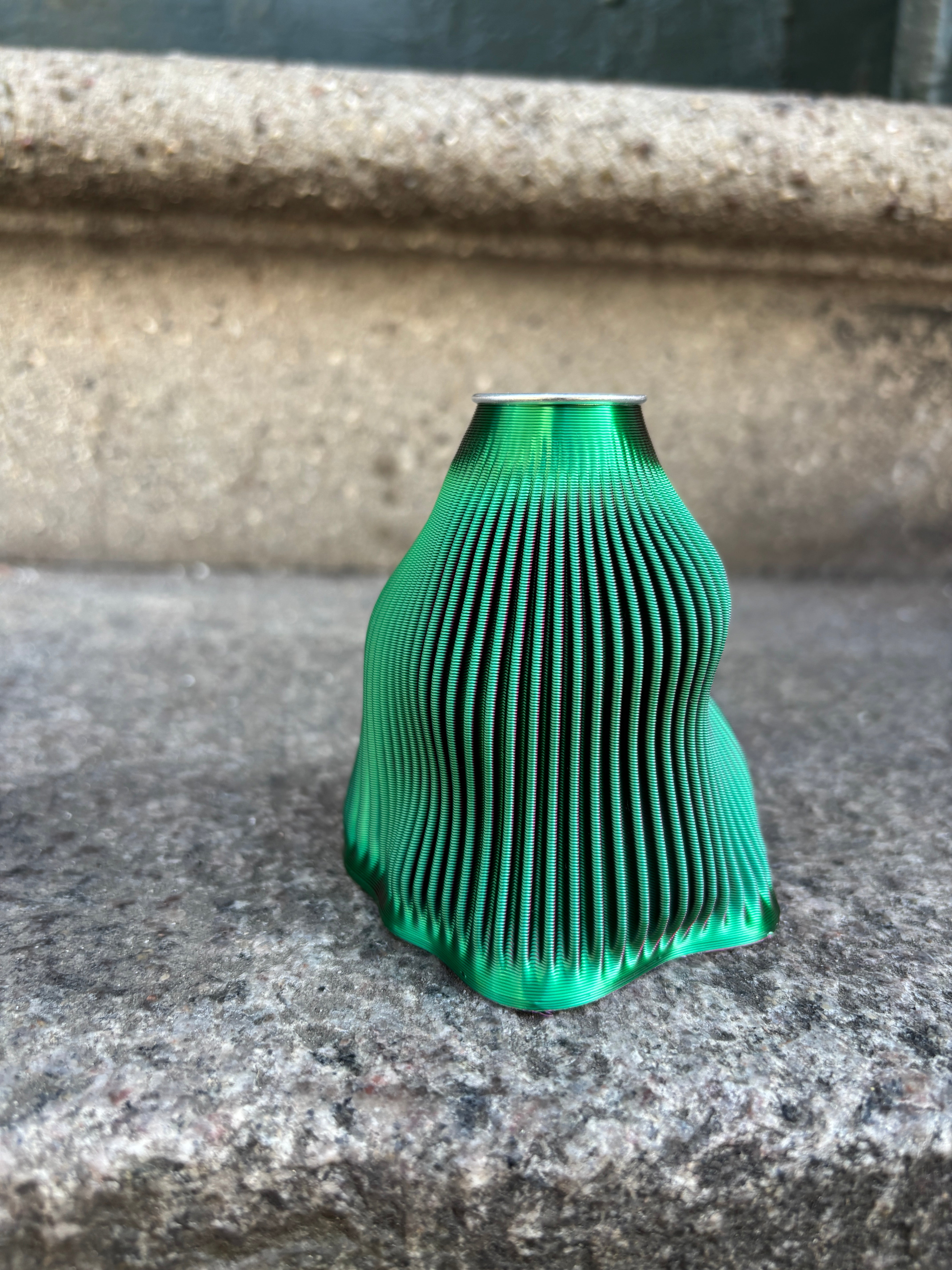 3D print candle holder small- Raspberry blush