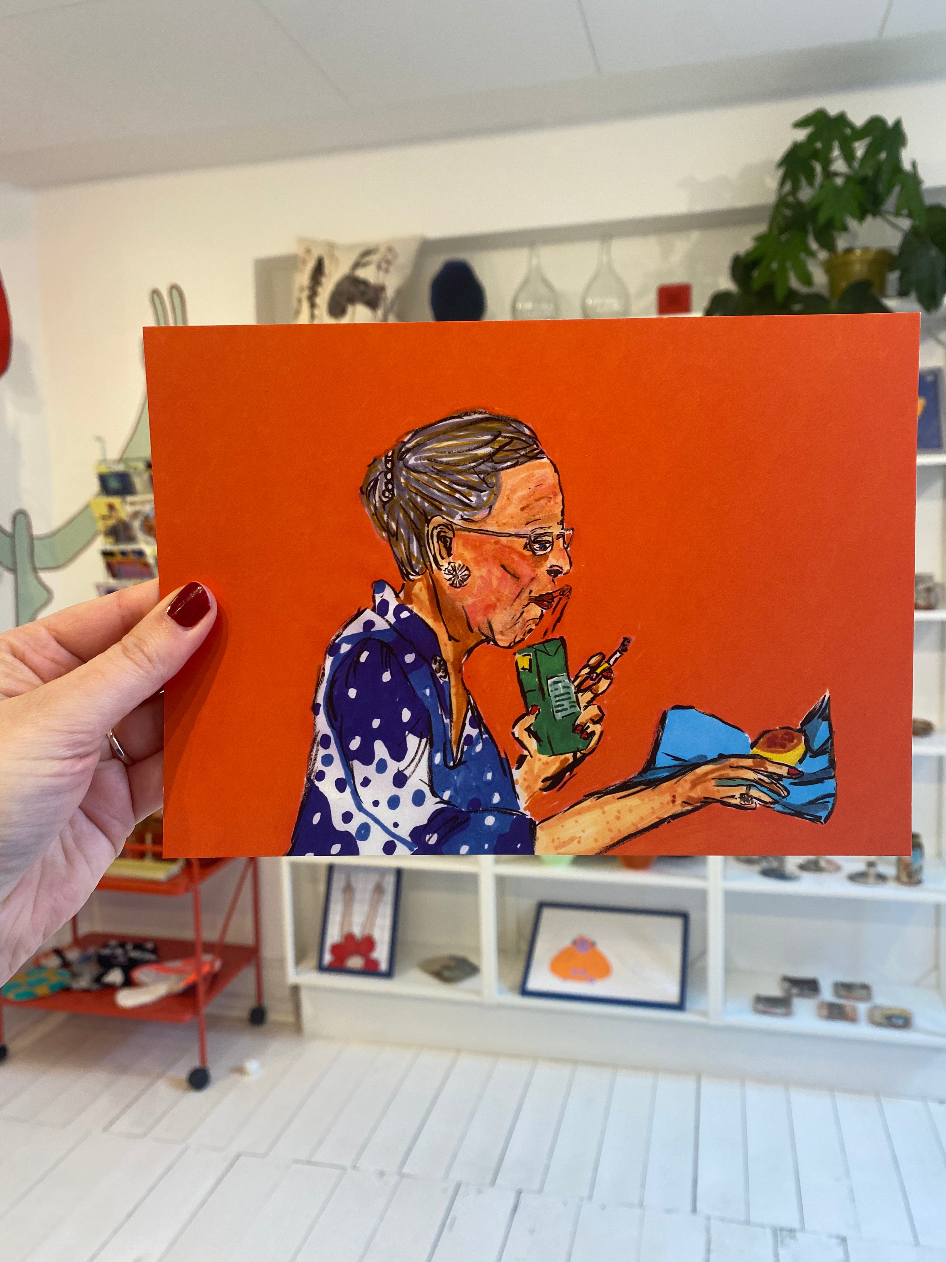 A5 print - Dronning