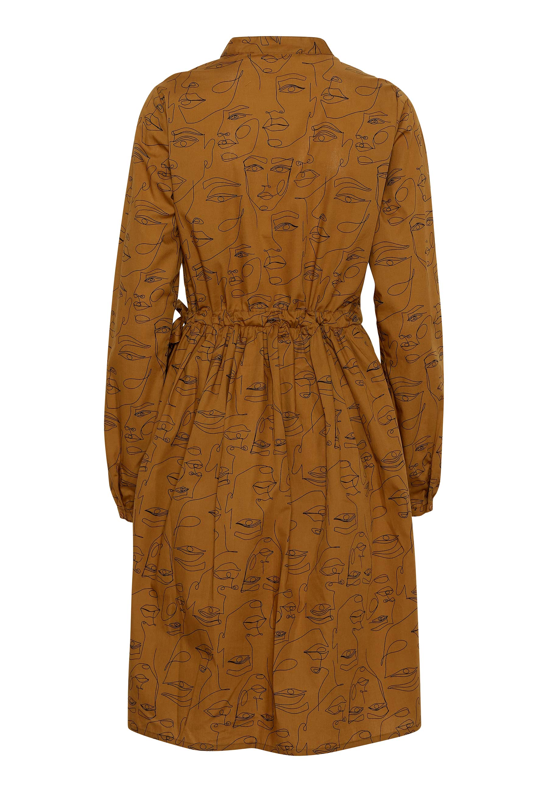 Sigga kjole, cognac
