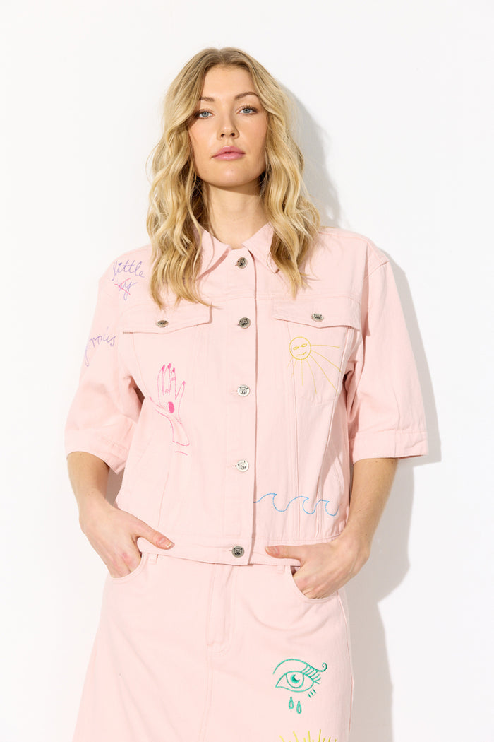 Suki Jacket - Rose