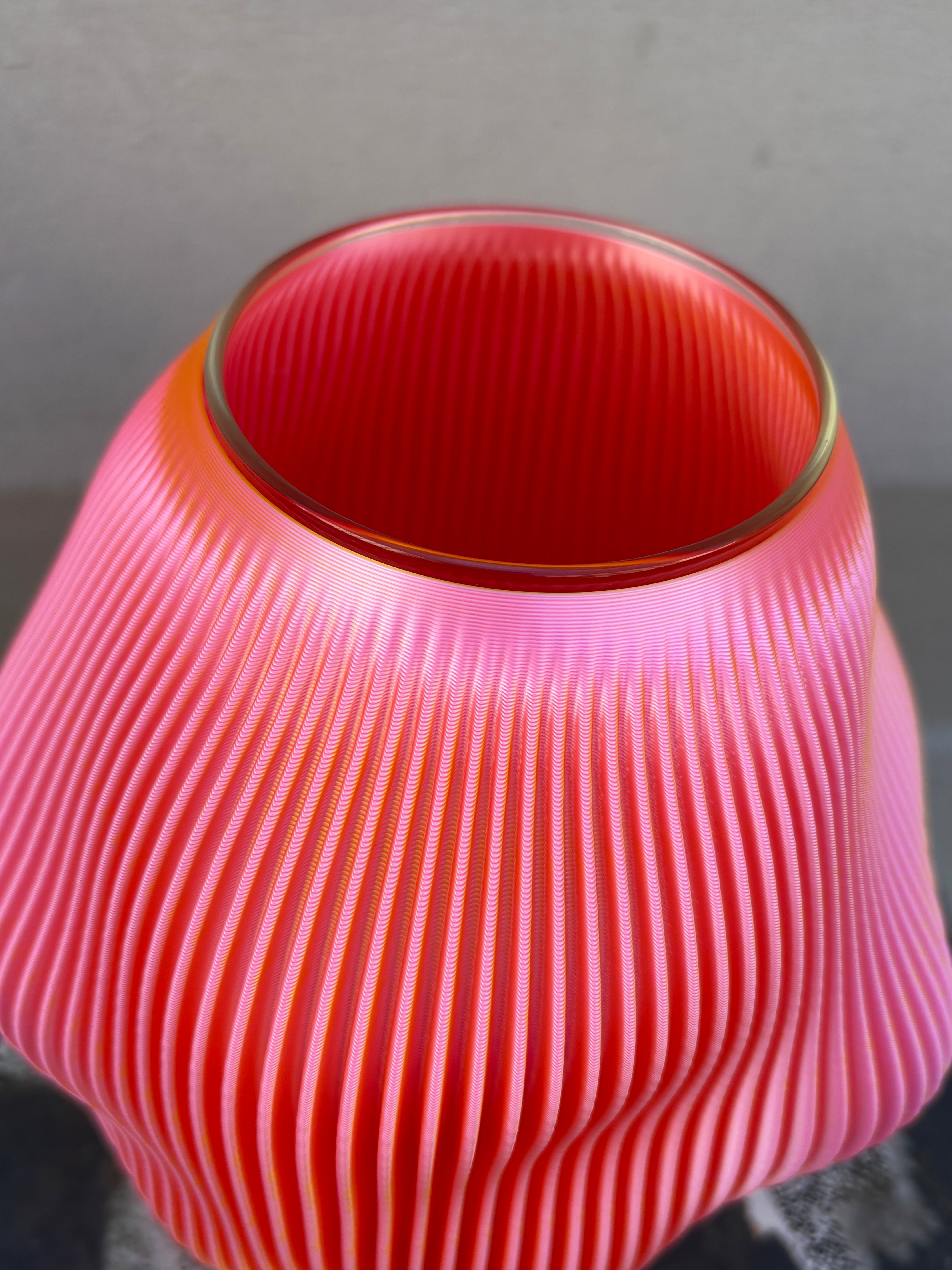 3D print vase - Rose Gold