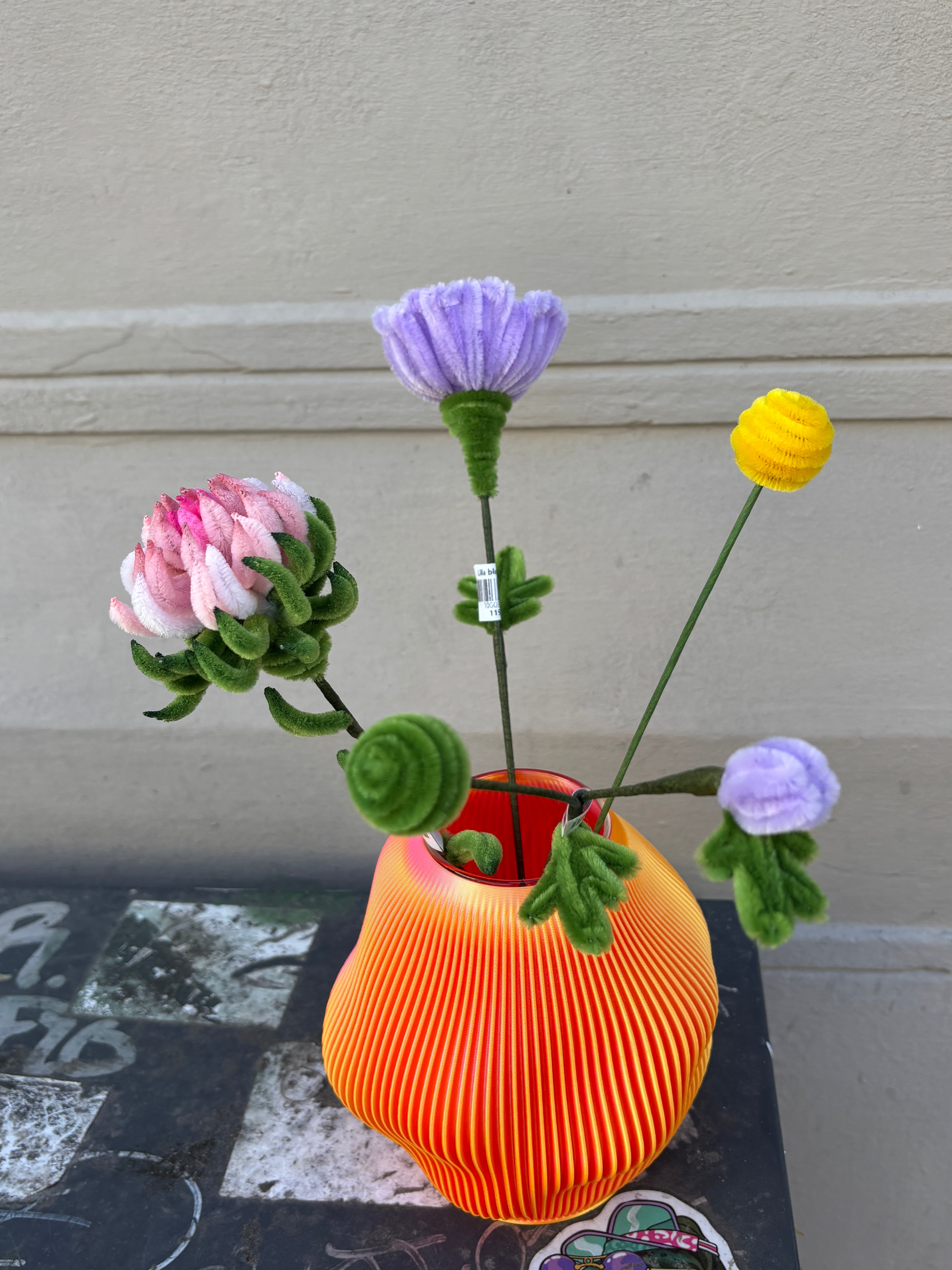 3D print vase - Rose gold