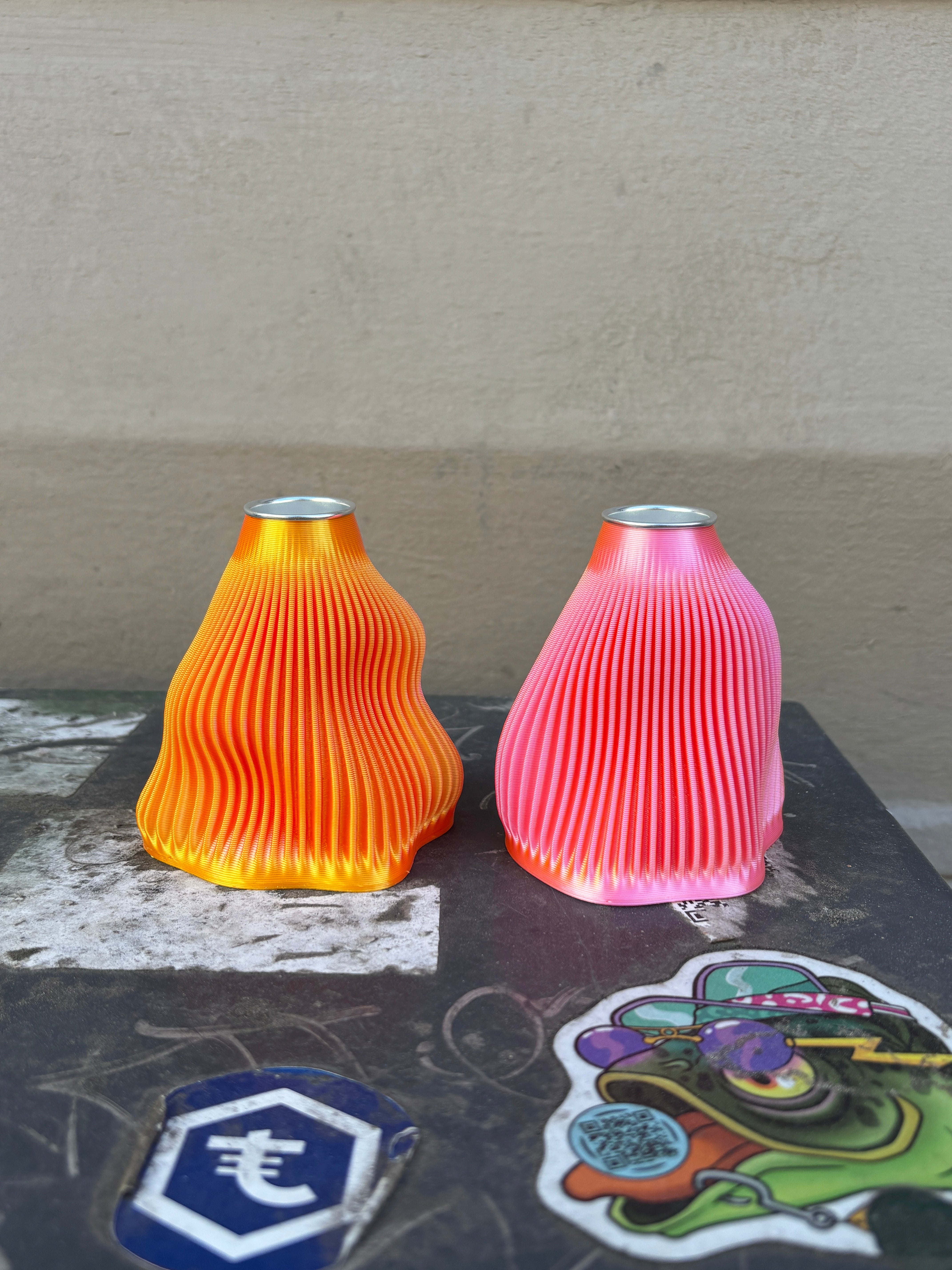 3D print candle holder - Rose Gold
