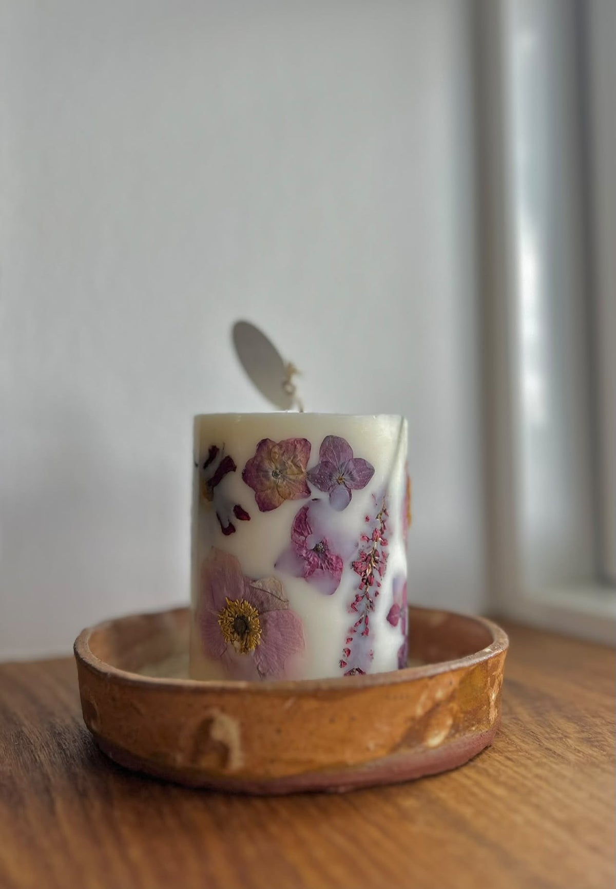 Bloom B botanisk lys med tørrede blomster – 15
