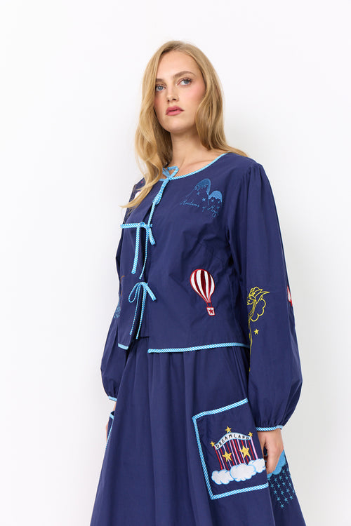 Nicole Shirt - Navy